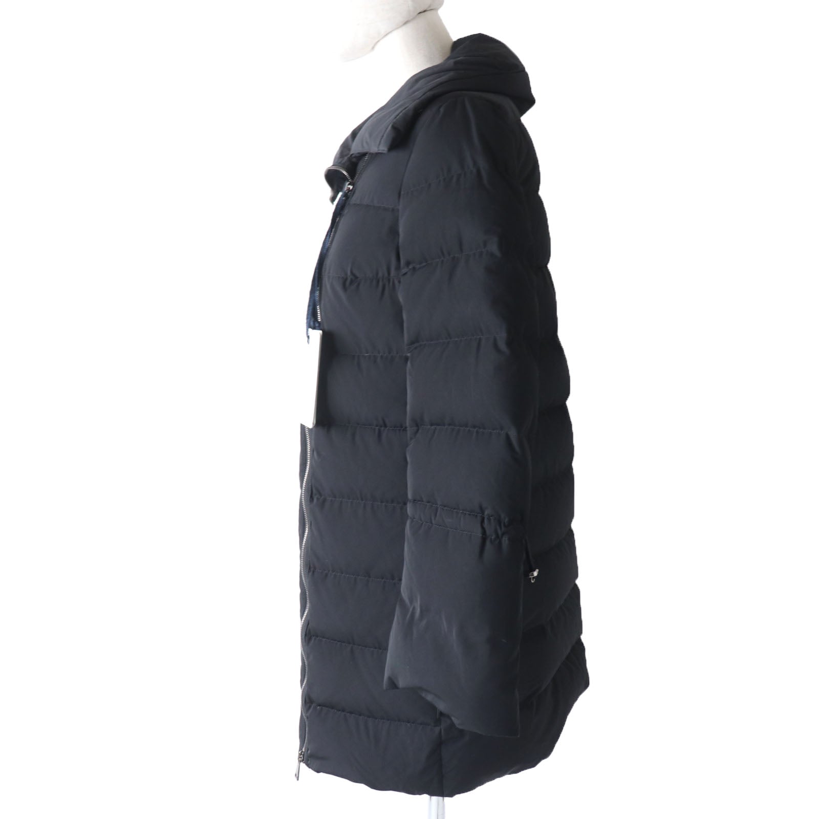 Moncler Lobelia Down Coat Black Women