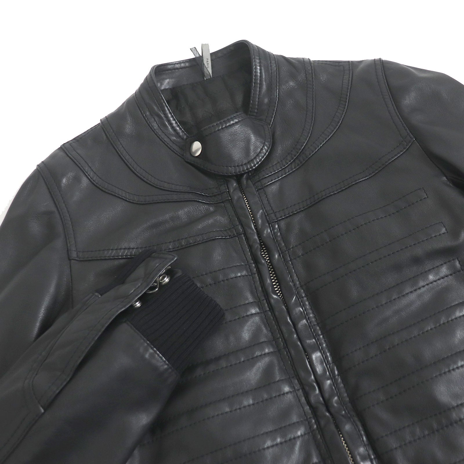 Dior Lamb Leather Napoleon Jacket Black 44