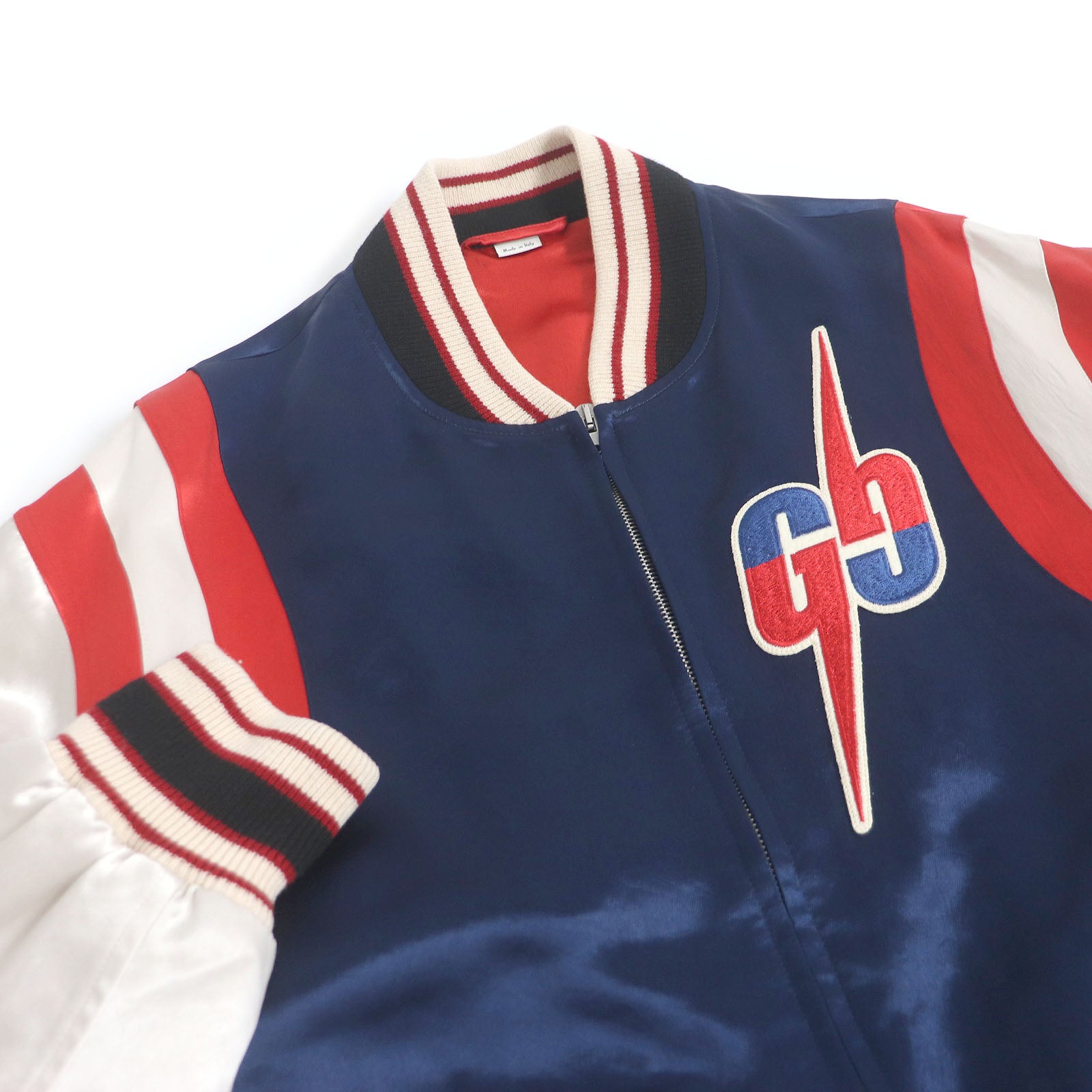 GUCCI Double G Logo Souvenir Jacket 44