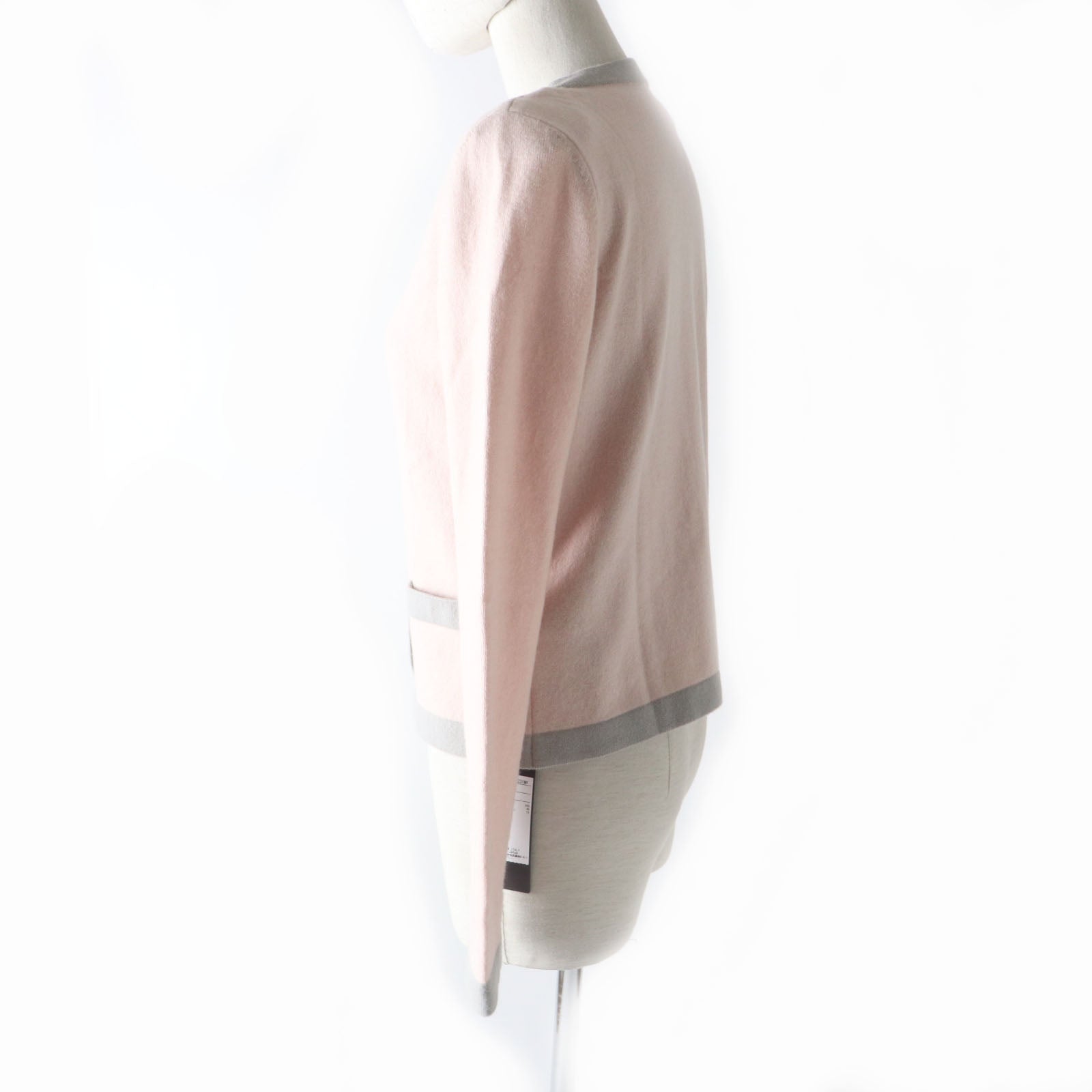 FOXEY Cashmere Twin Set Cami Cardigan Pink