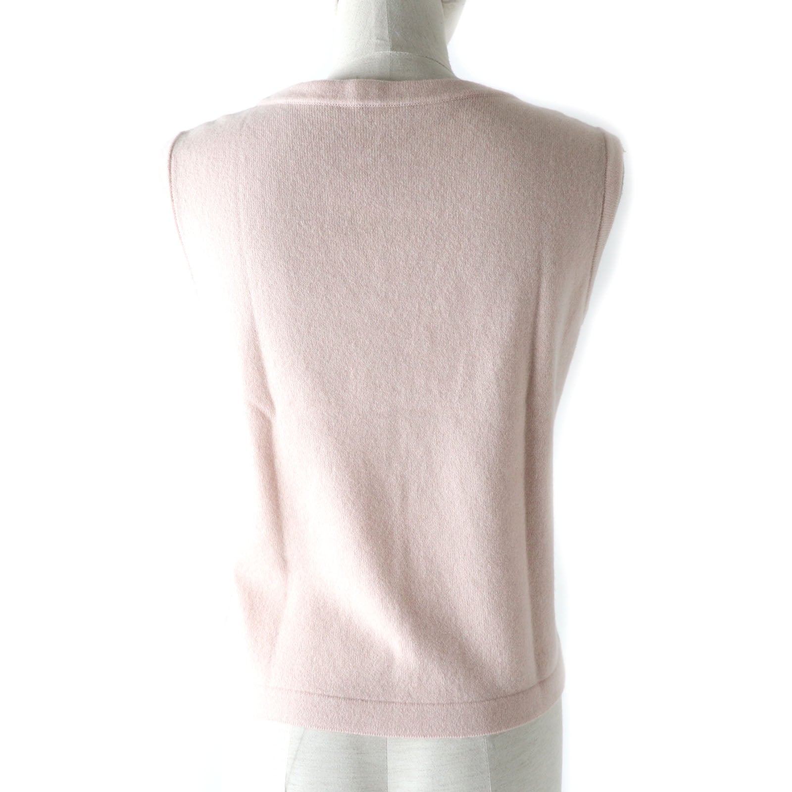 FOXEY Cashmere Twin Set Cami Cardigan Pink