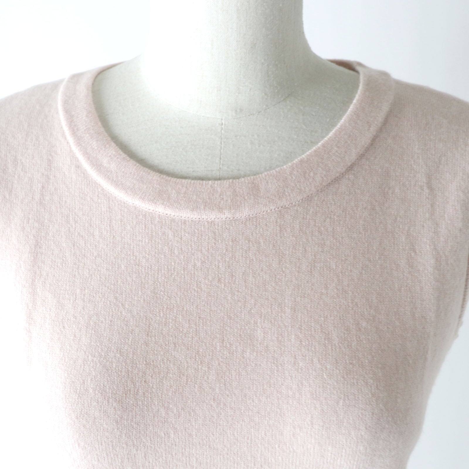 FOXEY Cashmere Twin Set Cami Cardigan Pink