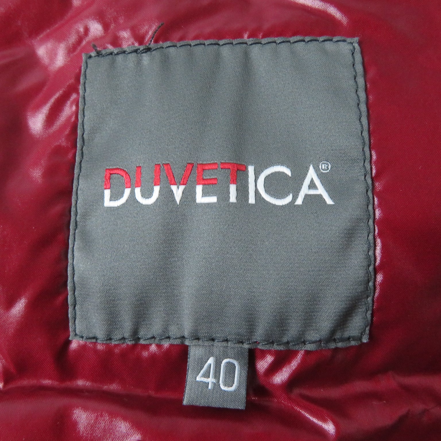 DUVETICA FEBE Nylon Down Vest Brown Women