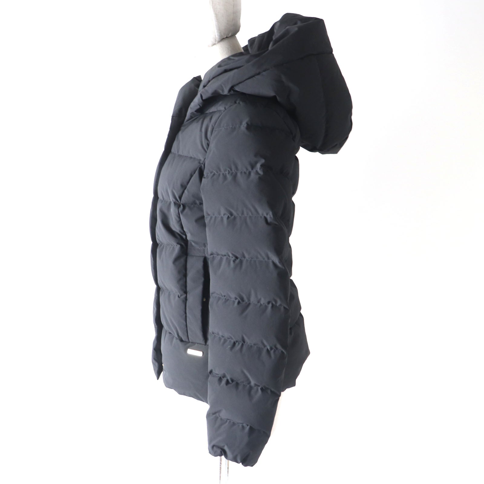 WOOLRICH PUFFY PRESCOTT Down Jacket Black XS Women