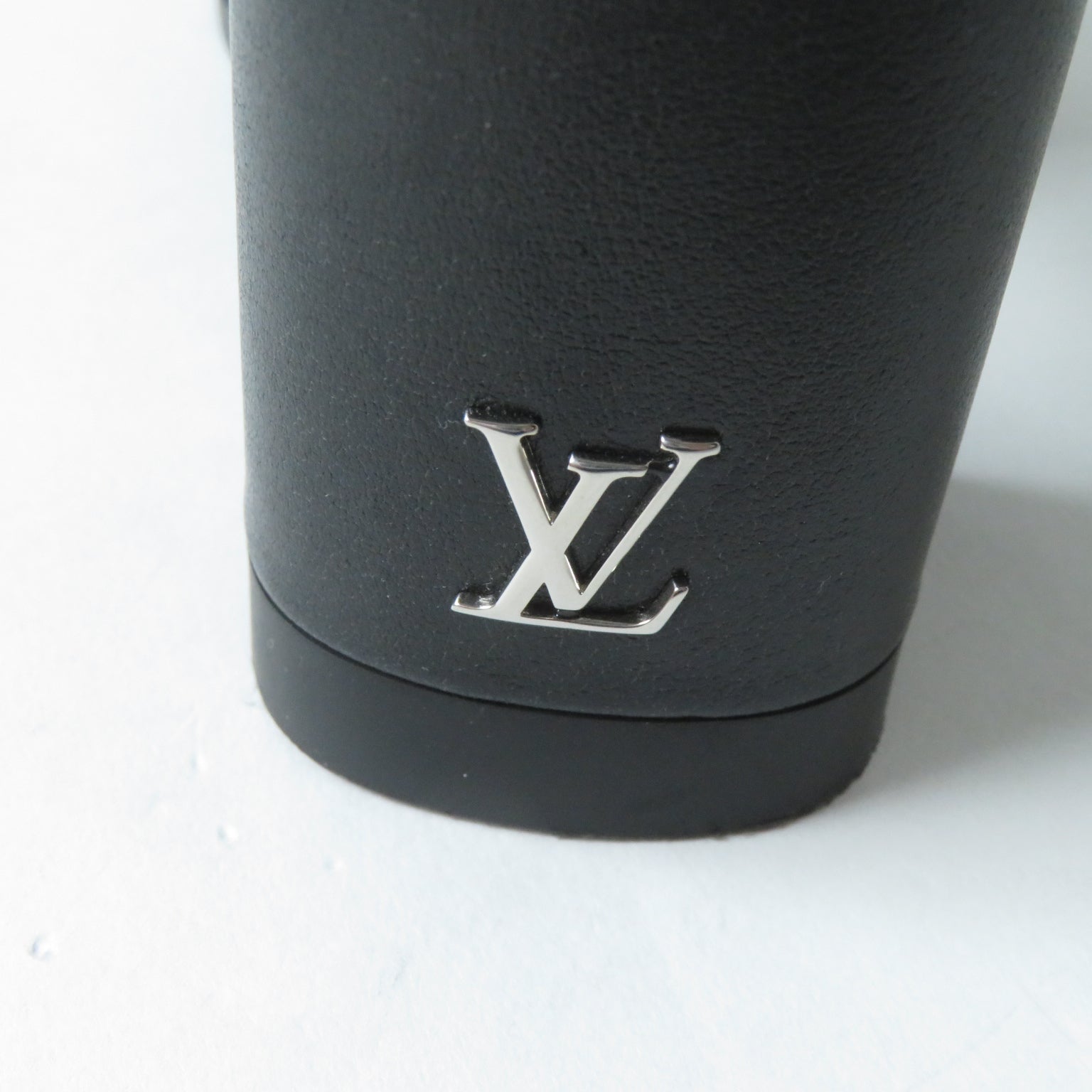 Louis Vuitton Shearling Knee-high Boots Black 36