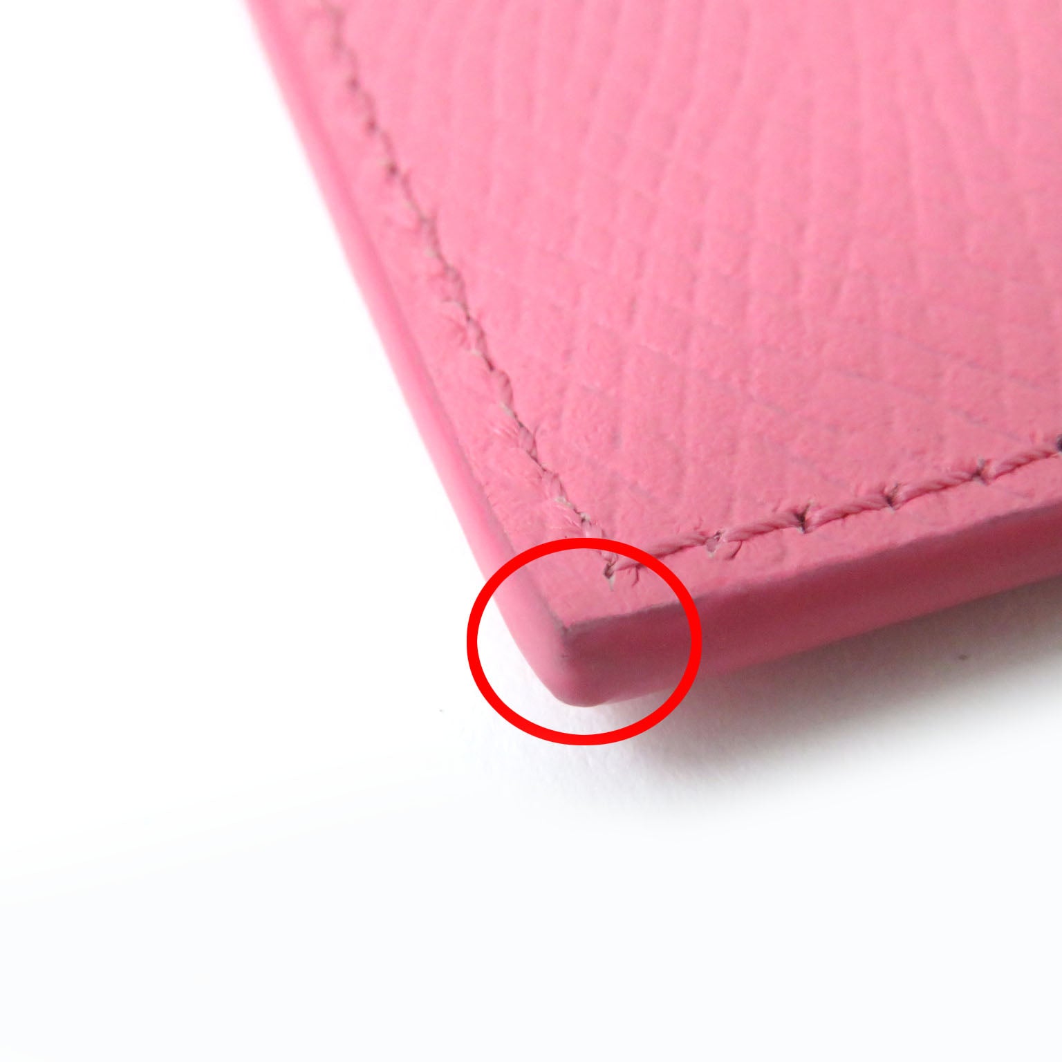 Celine Compact Zip Card Holder Leather Pink