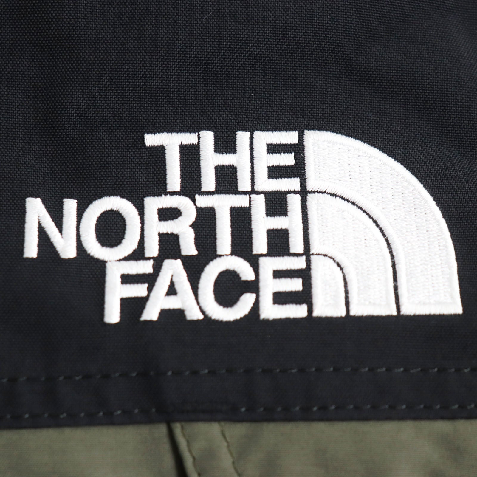 THE NORTH FACE GORE-TEX Down Jacket Khaki Black L