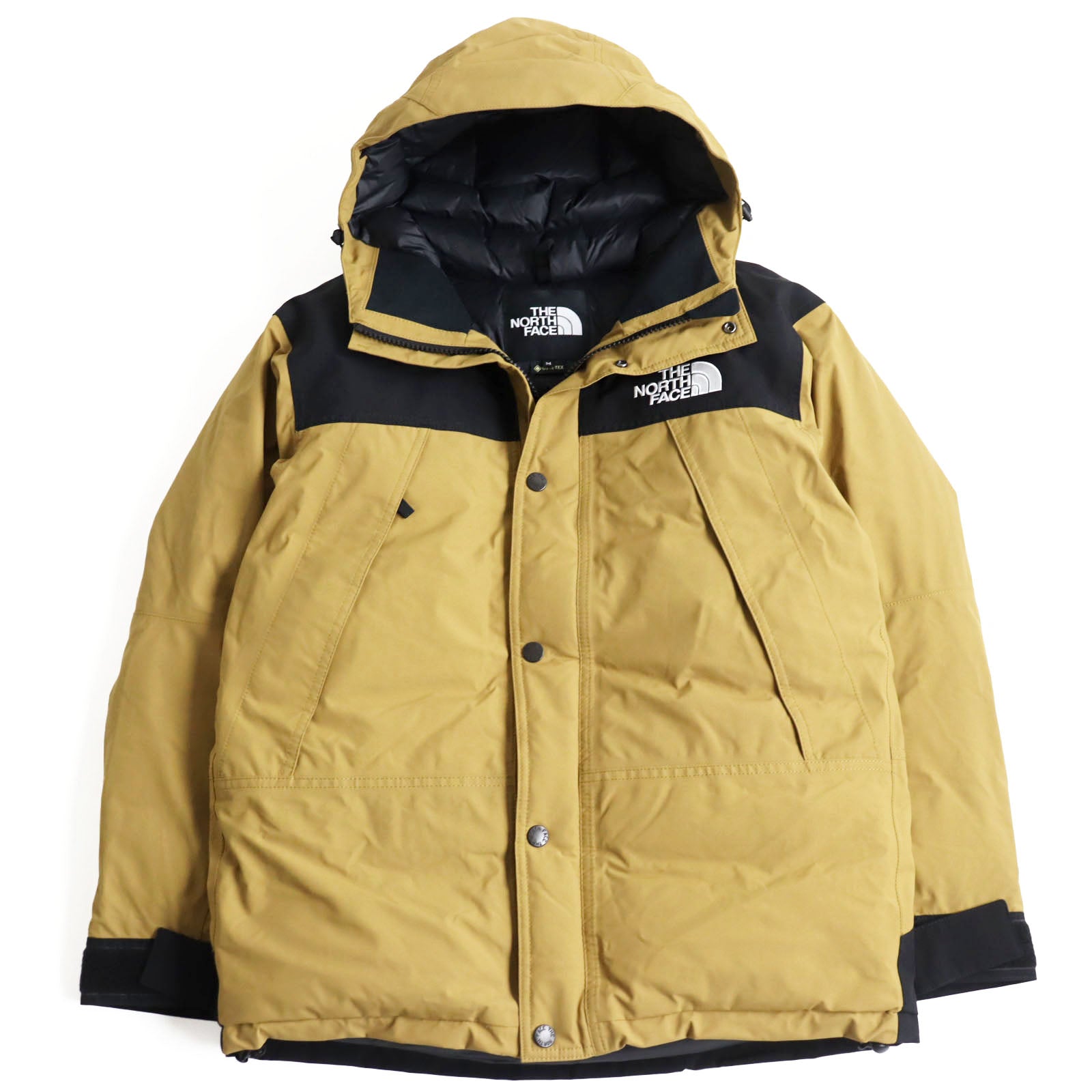 THE NORTH FACE ND91930 Nylon Down Jacket Camel x Black M