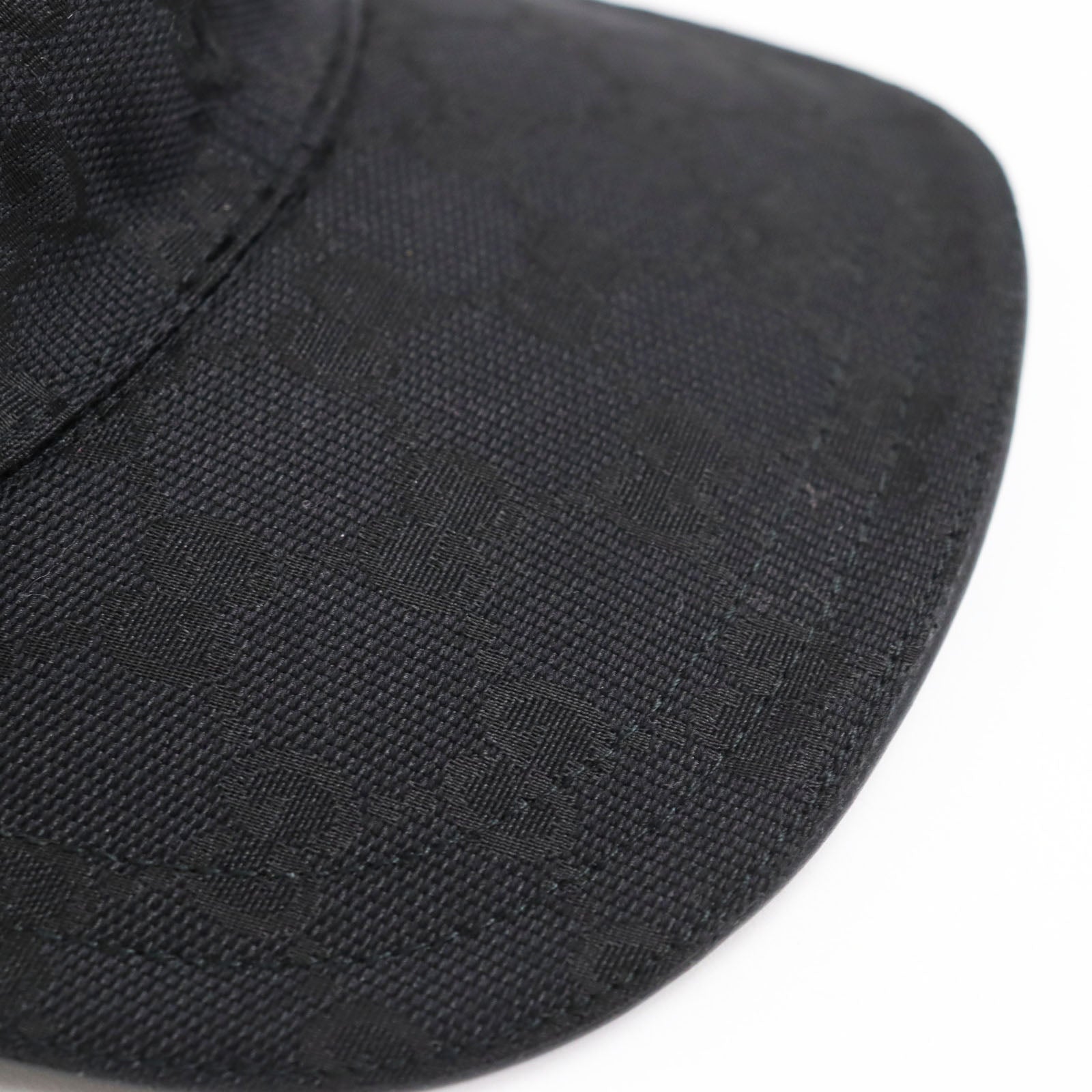 Gucci Original GG Web Line Cap Black L