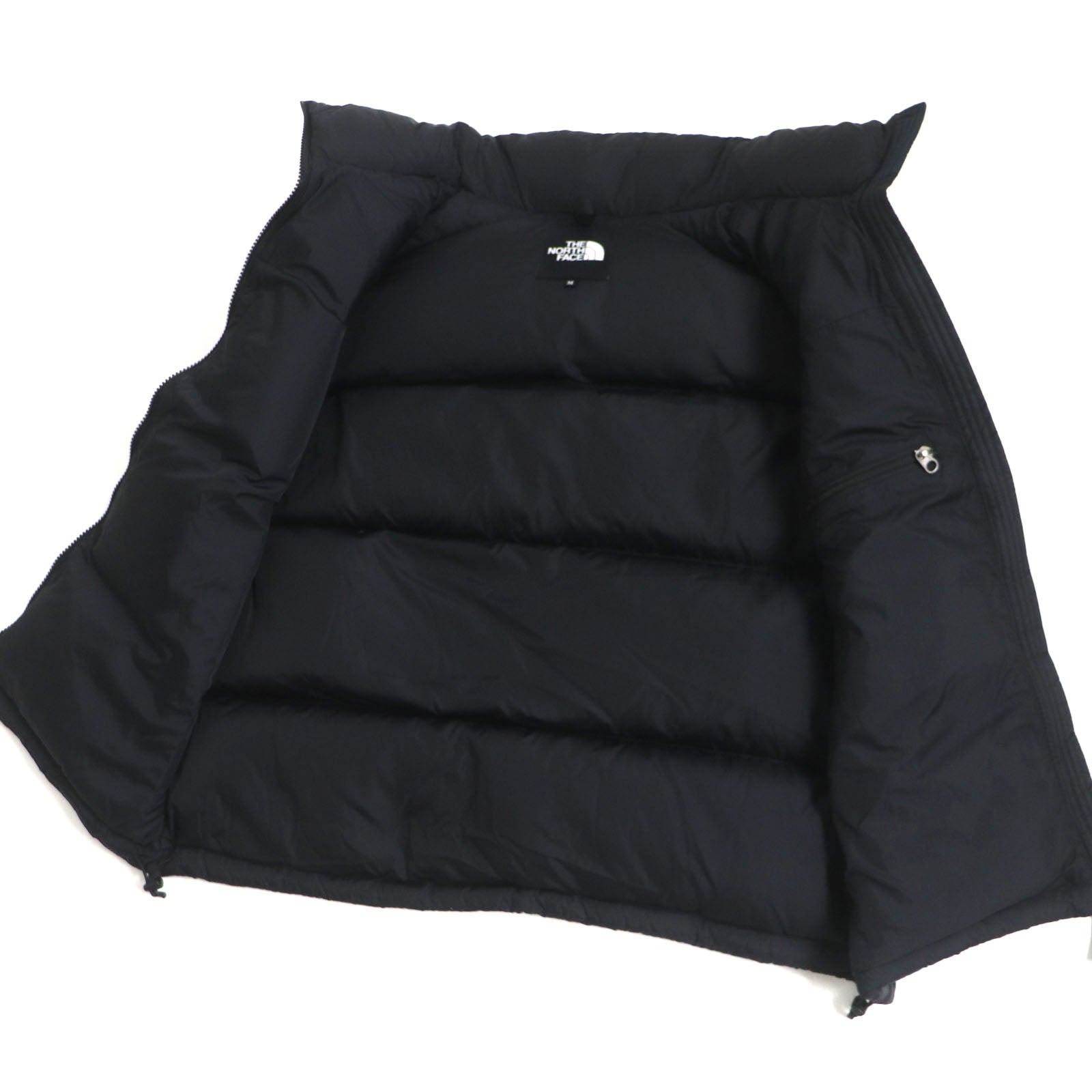 The North Face Nupsi Nylon Hooded Down Vest Black M