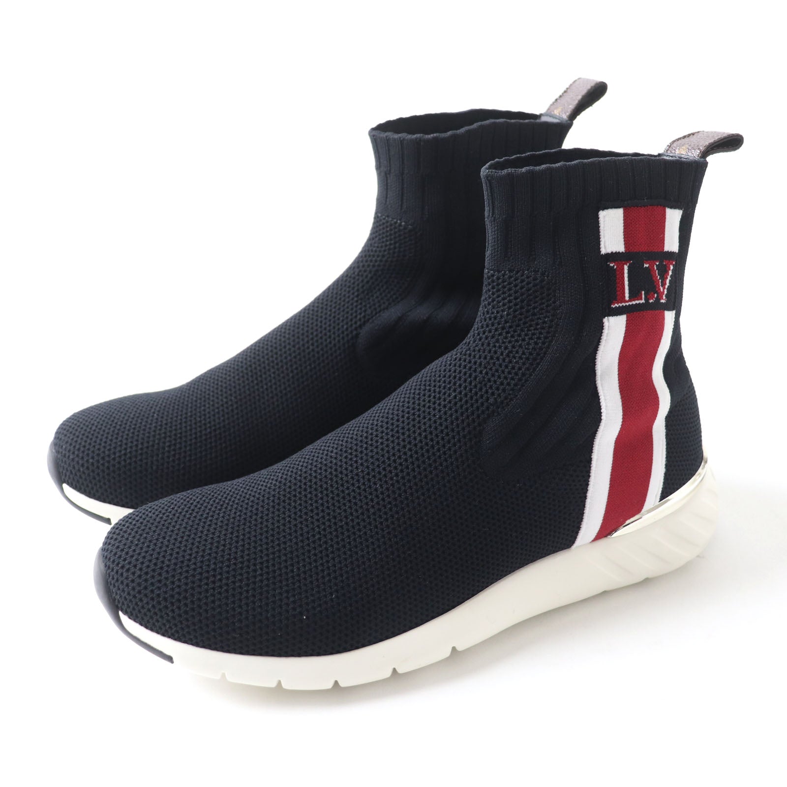 Louis Vuitton Aftergame Logo Sock Sneakers 35.5