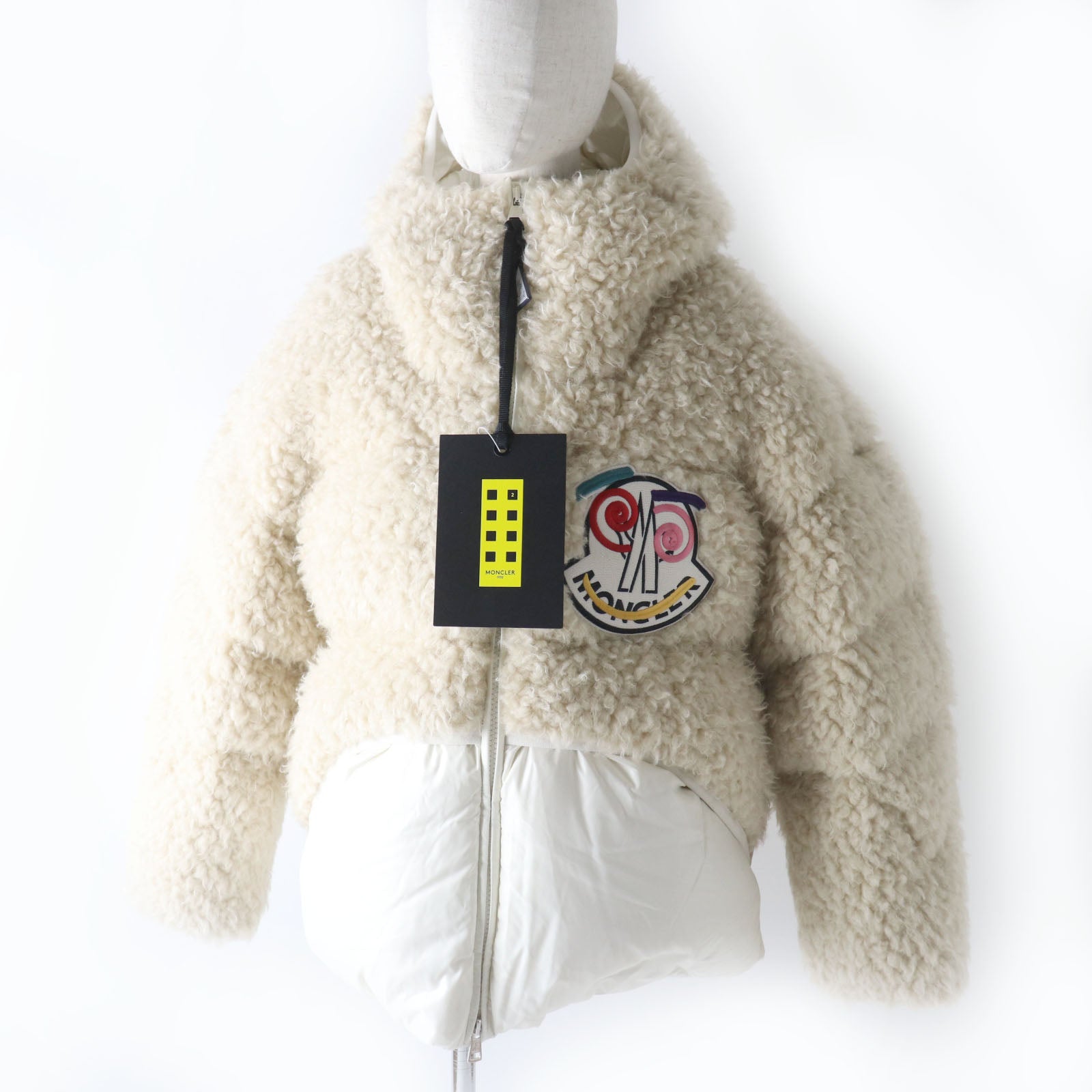 Moncler ROUSAY Down Jacket Beige Ivory Unisex