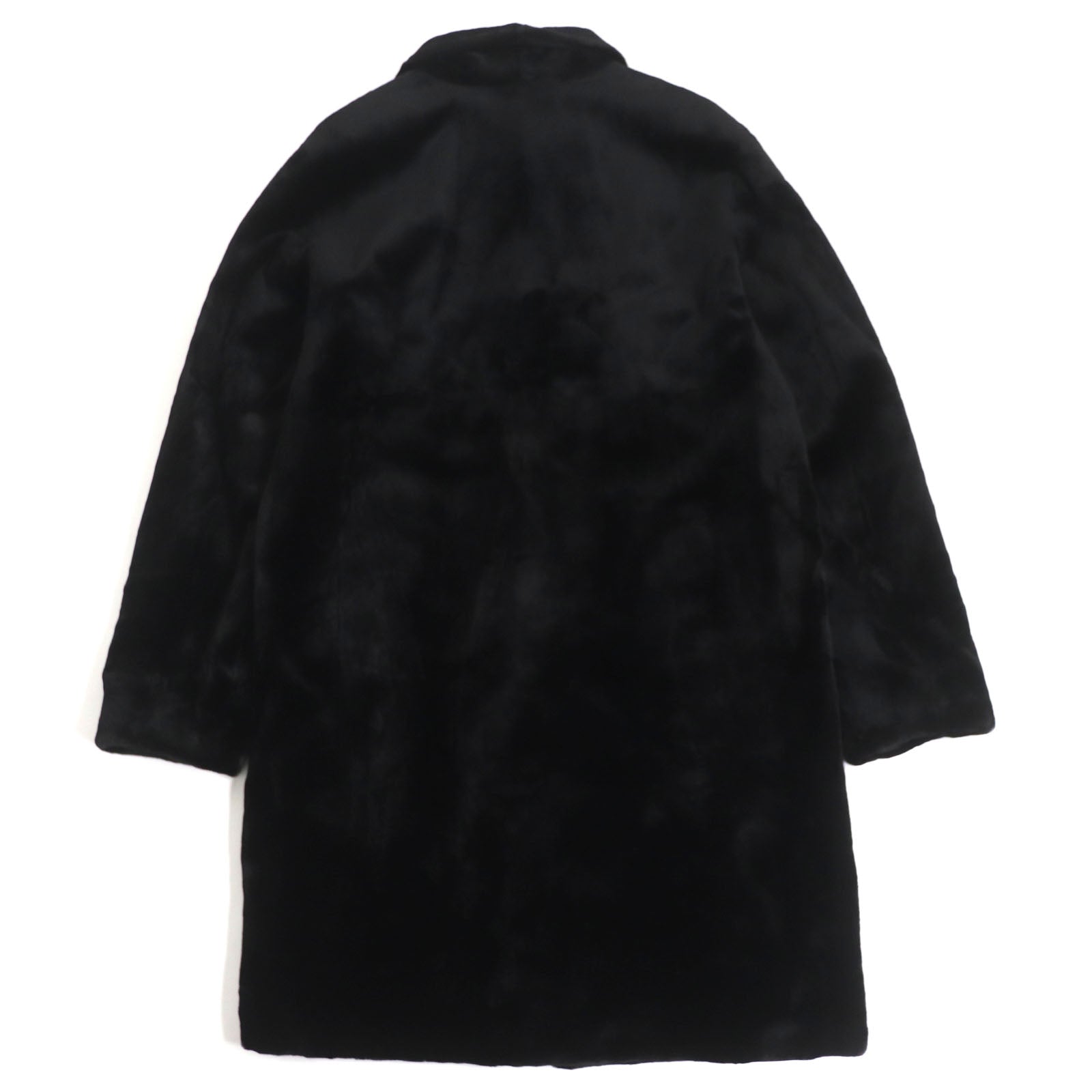 Shared Mink Reversible Fur Coat Black M