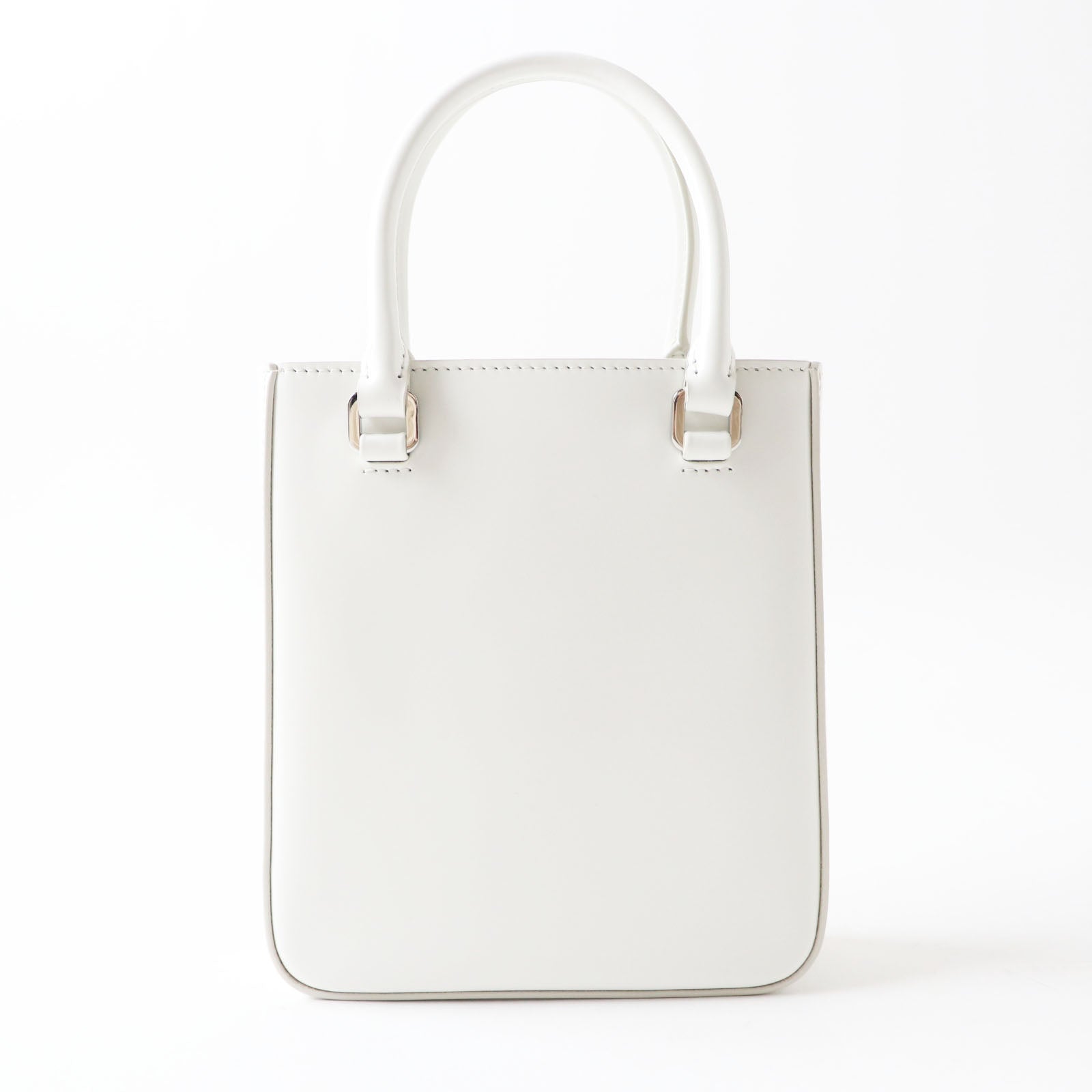 PRADA Small Brushed Leather Shoulder Bag