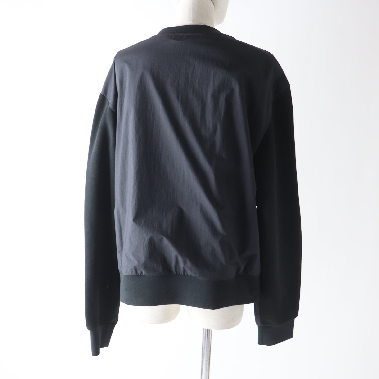 Moncler Cotton Logo Sweatshirt Black M