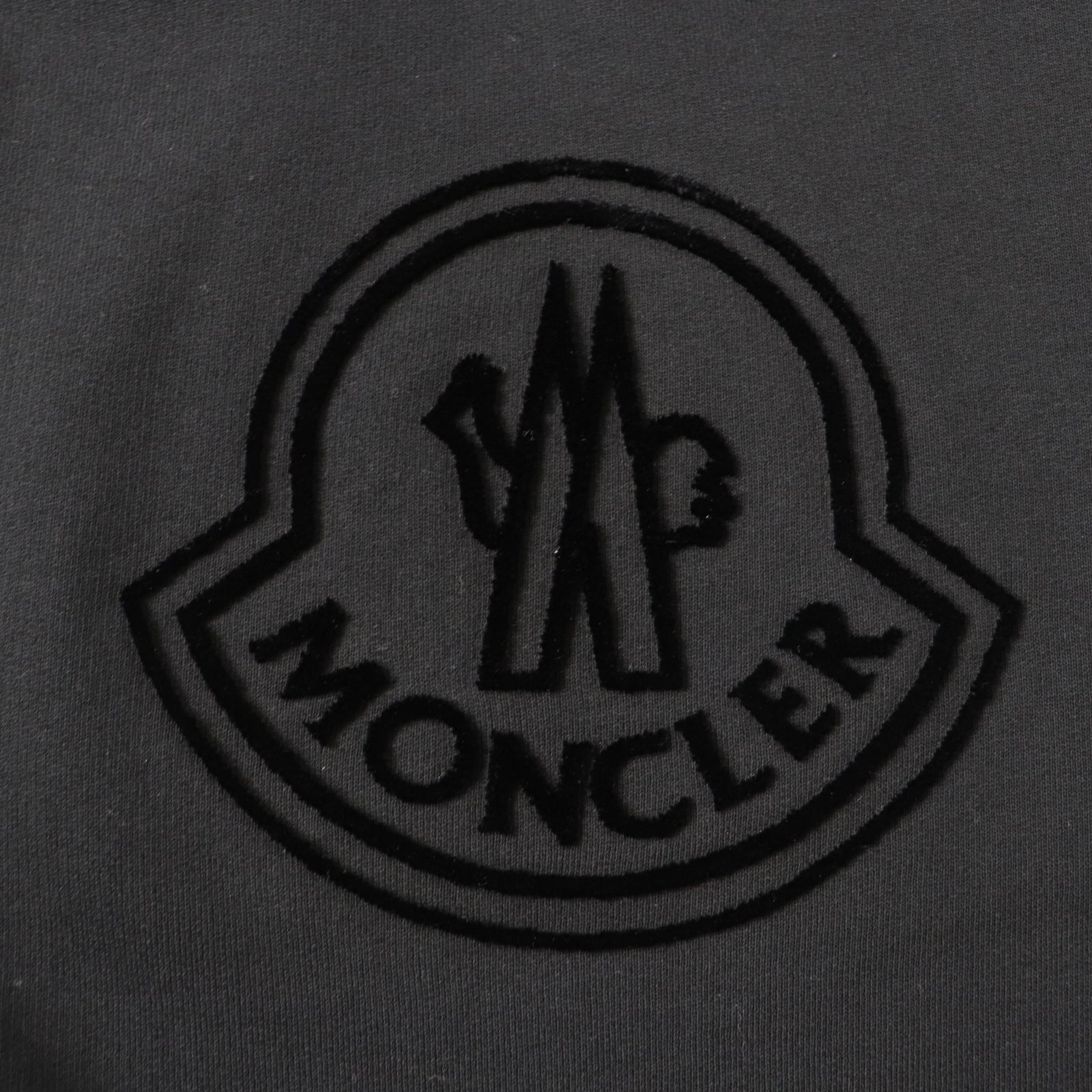 Moncler Cotton Logo Sweatshirt Black M