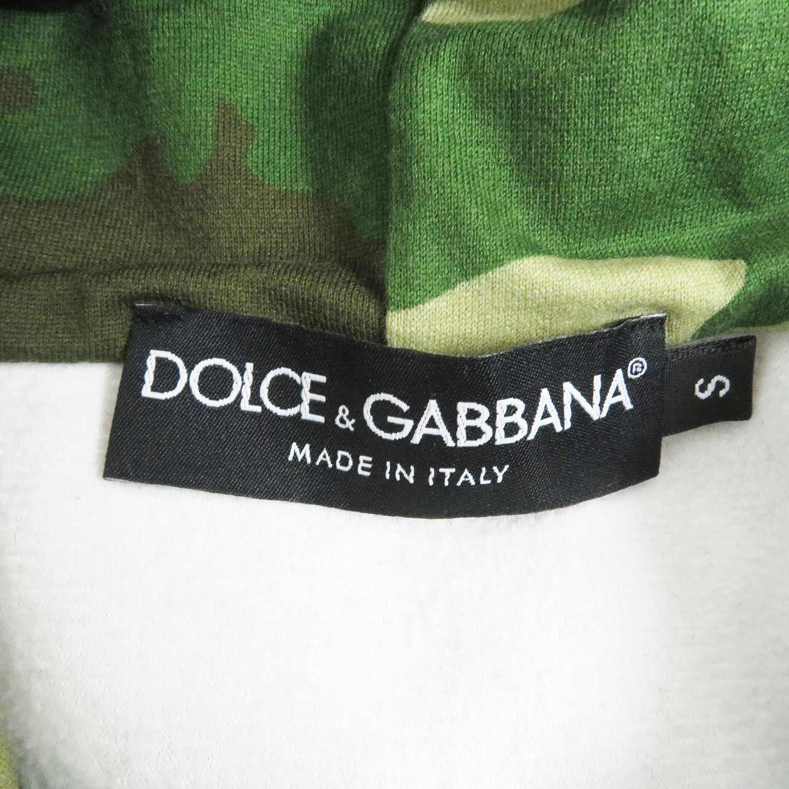 Dolce & Gabbana Camouflage Print Hoodie & Pants Set