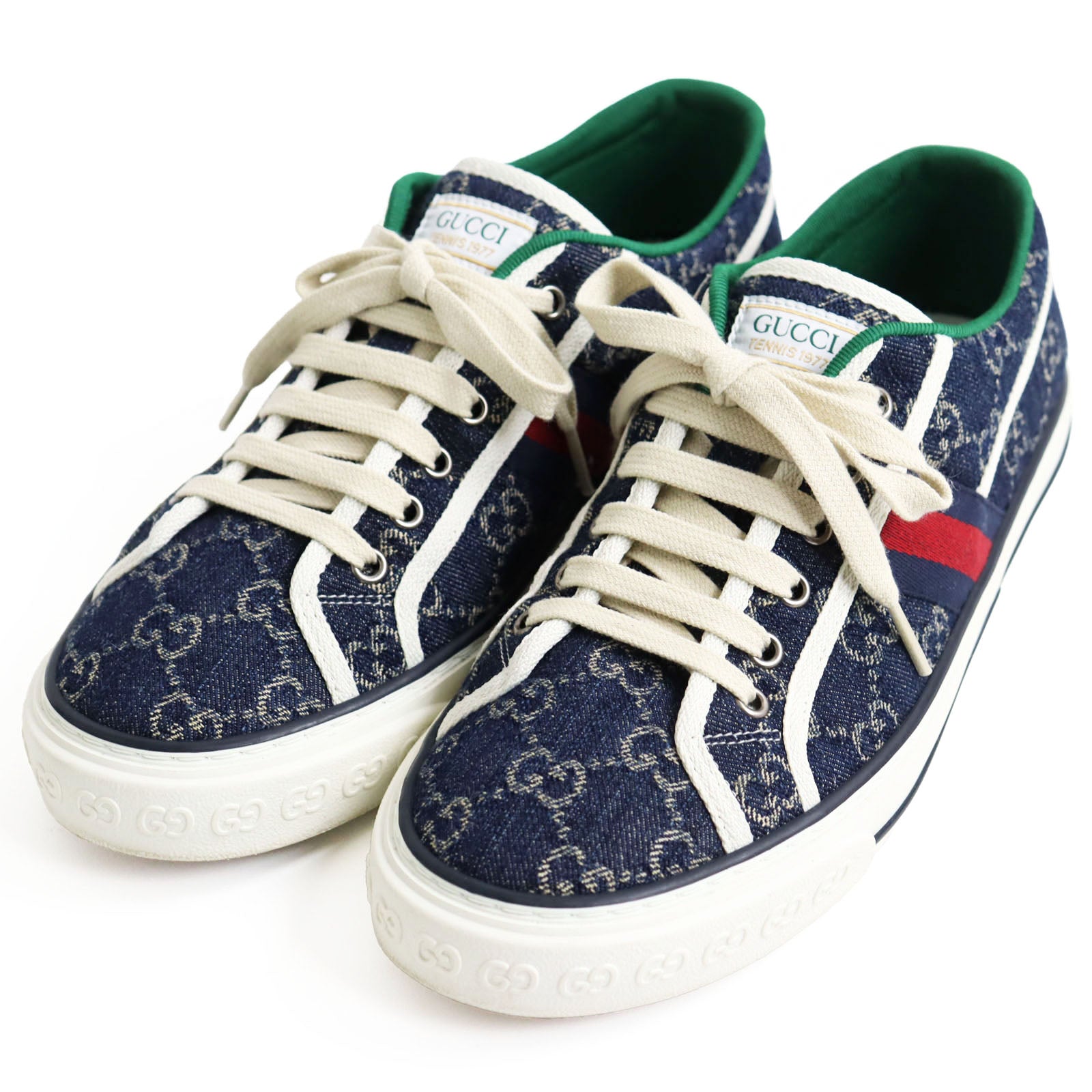 Gucci Tennis 1977 GG Canvas Sneakers 7.5