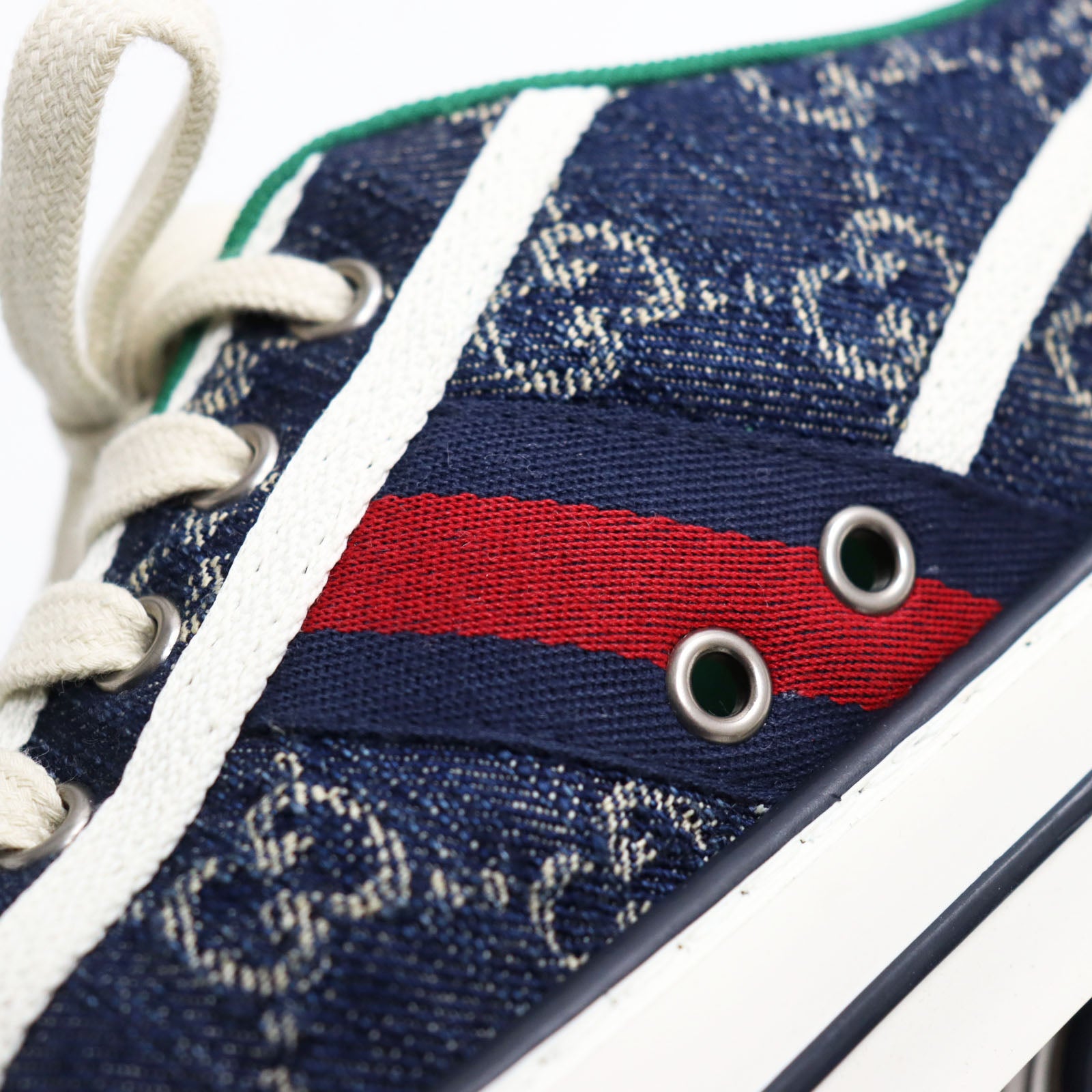 Gucci Tennis 1977 GG Canvas Sneakers 7.5