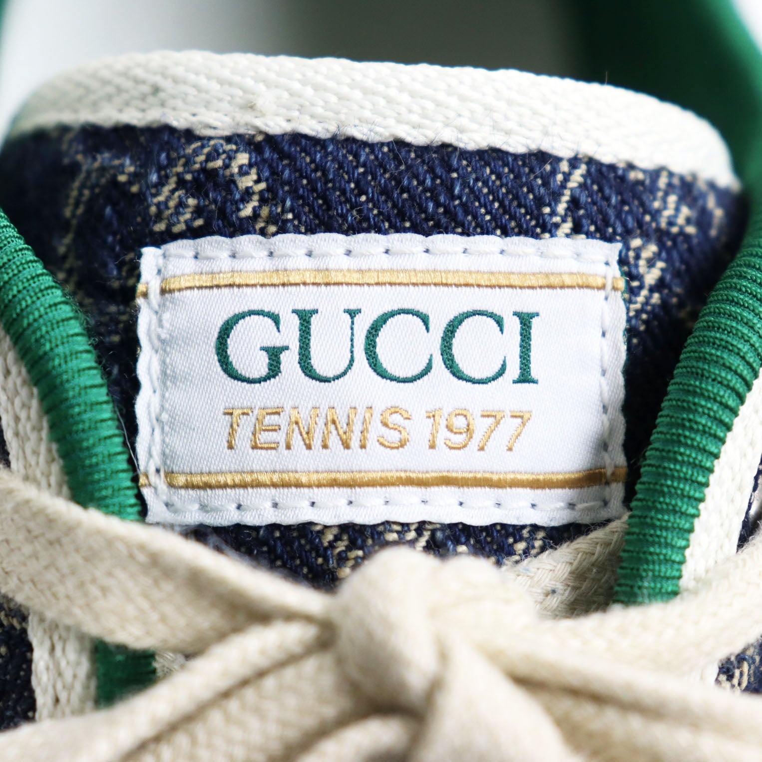 Gucci Tennis 1977 GG Canvas Sneakers 7.5