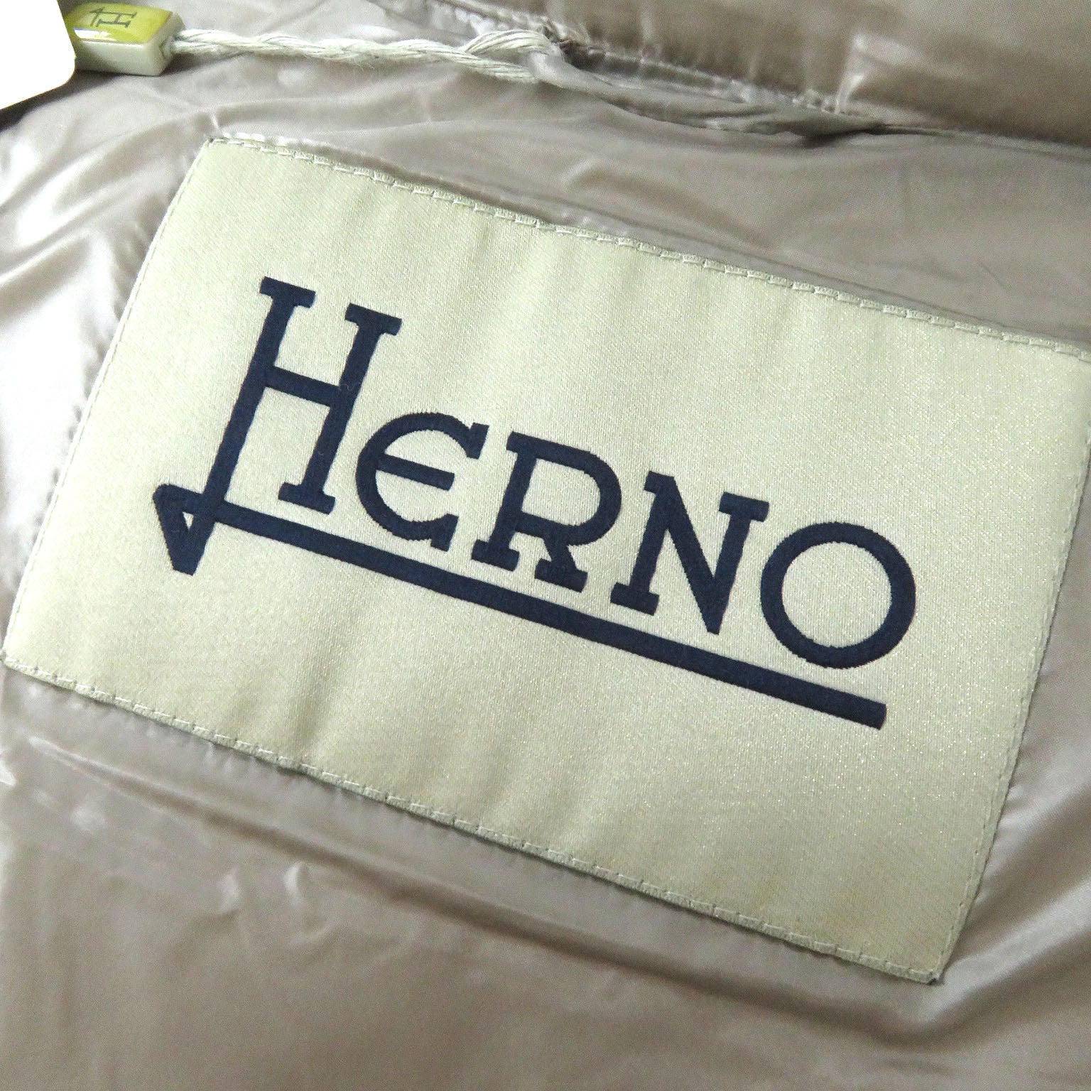 Herno Silk Cashmere Down Coat with Fur