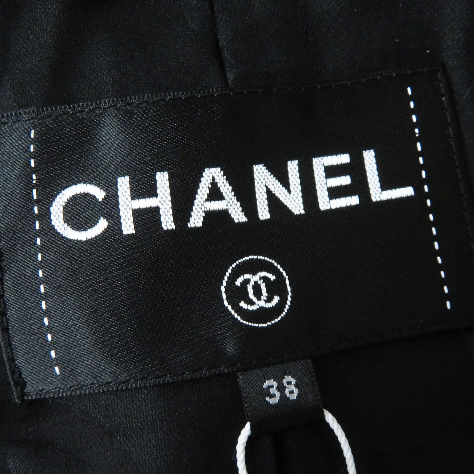 Chanel Cotton Acrylic Nylon Collarless Jacket