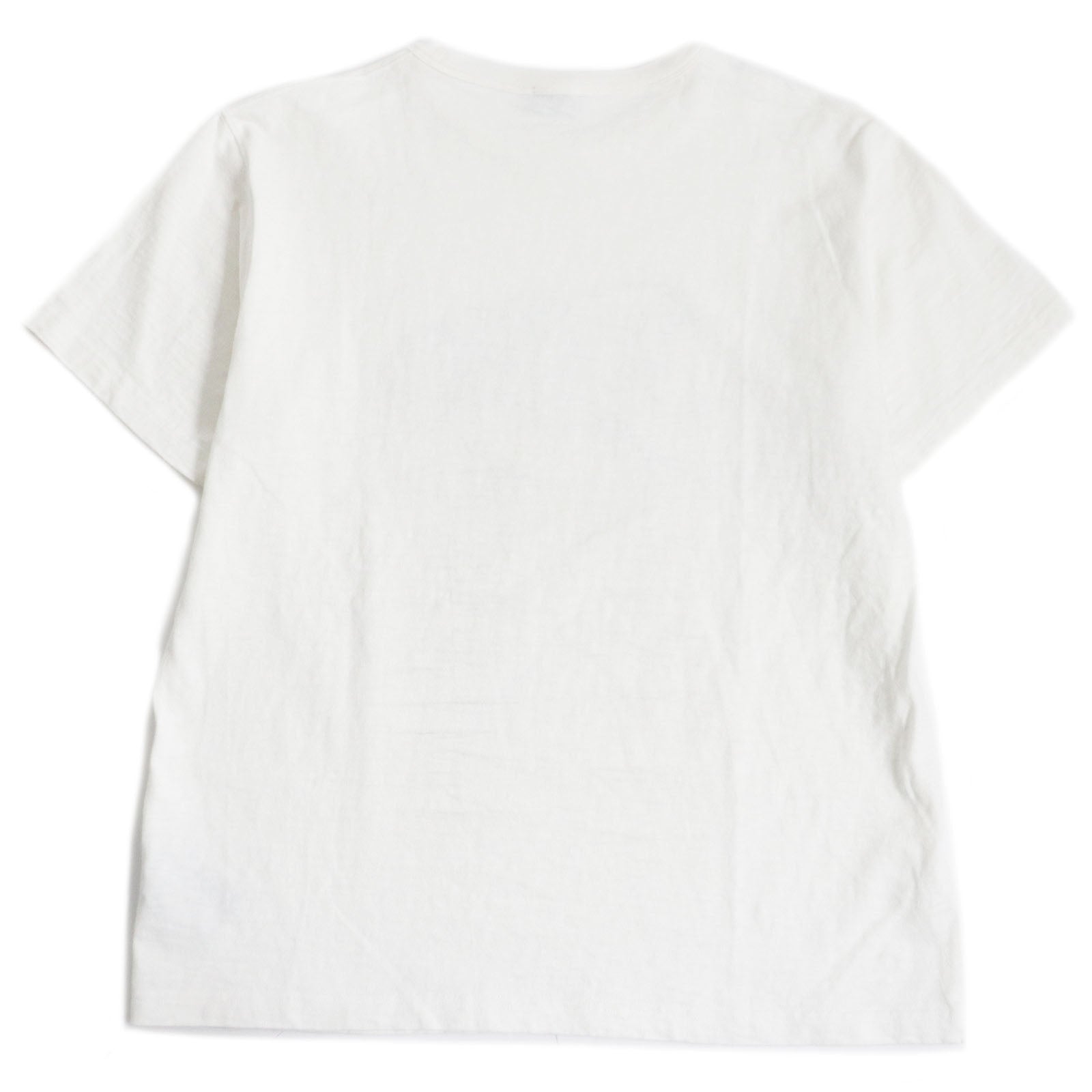 DIOR Slub Cotton Crew Neck T-Shirt White XL