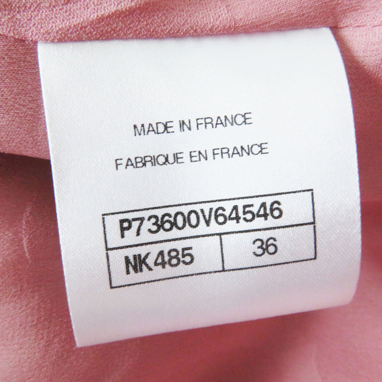 Chanel Wool COCO Mark Button Jacket Pink