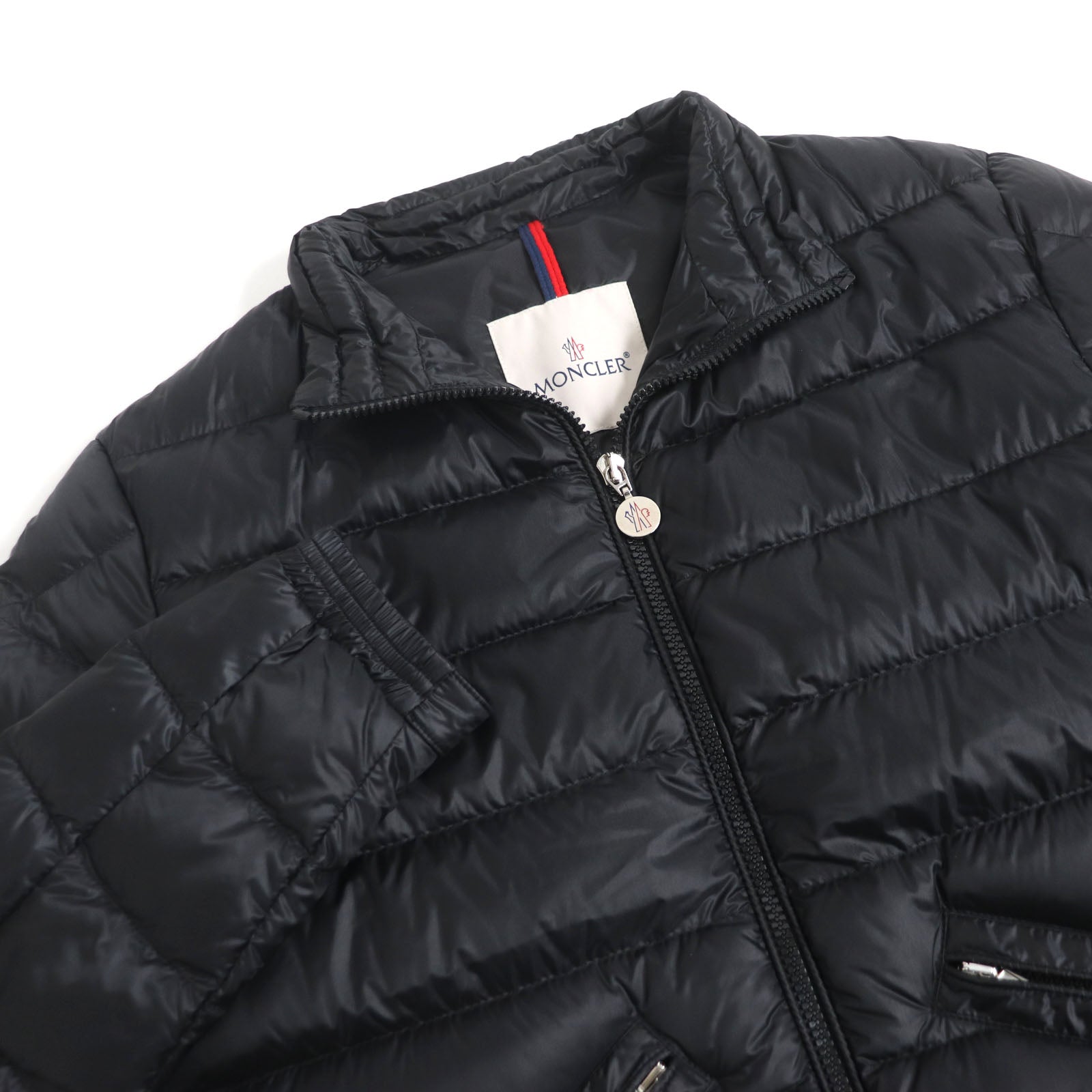 Moncler AGAY GIUBBOTTO Nylon Down Jacket Black