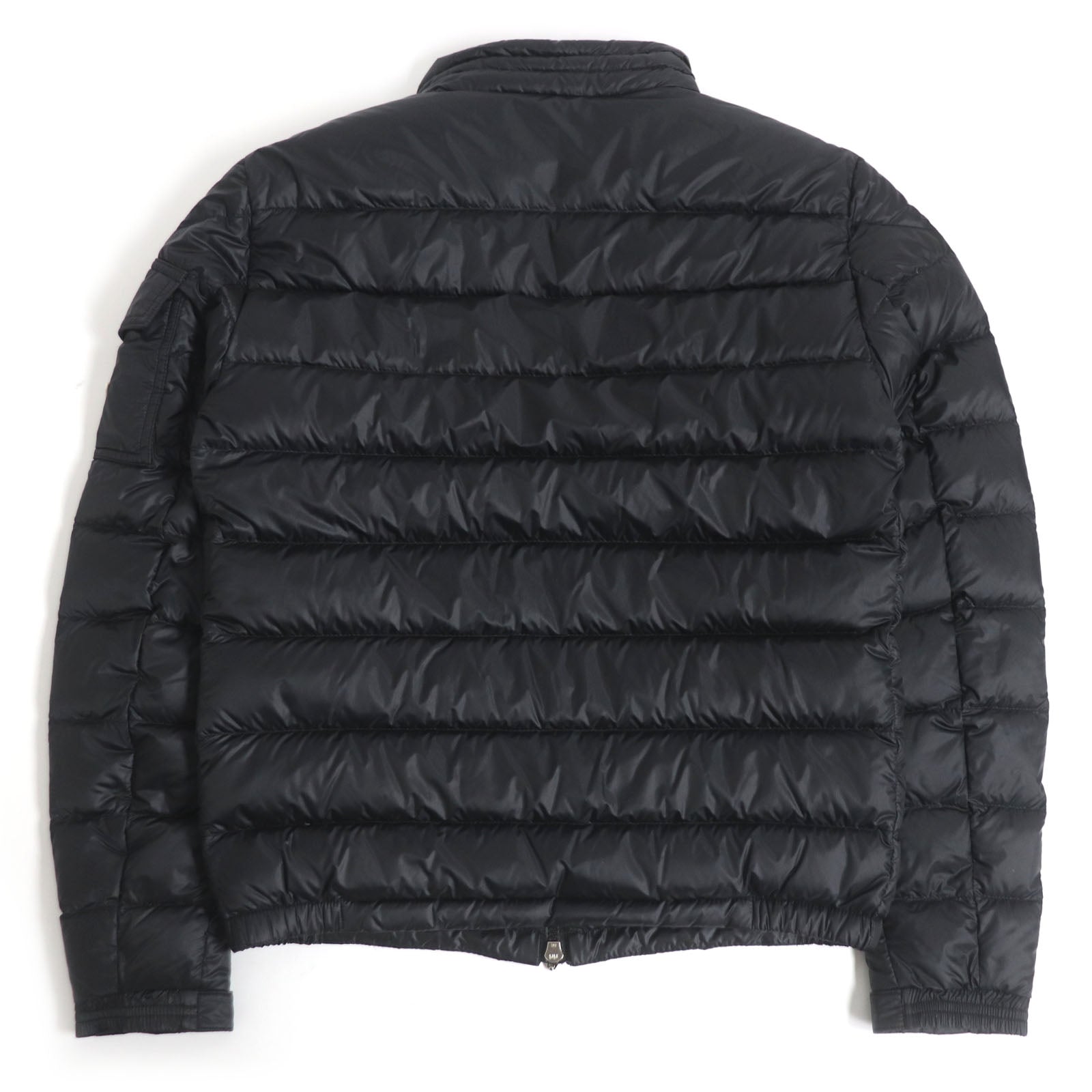 Moncler AGAY GIUBBOTTO Nylon Down Jacket Black