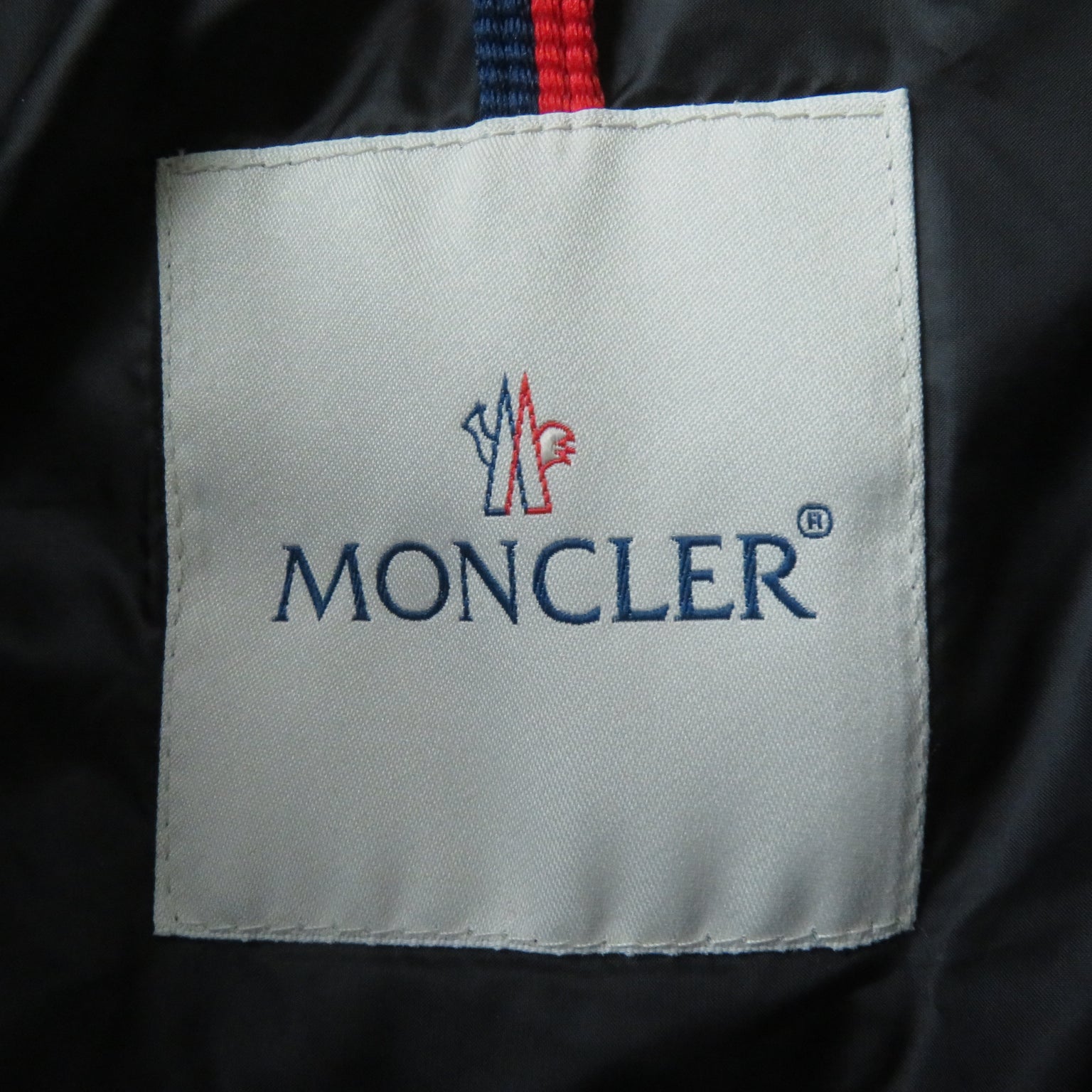 Moncler HERMINE Nylon Down Coat Black Women