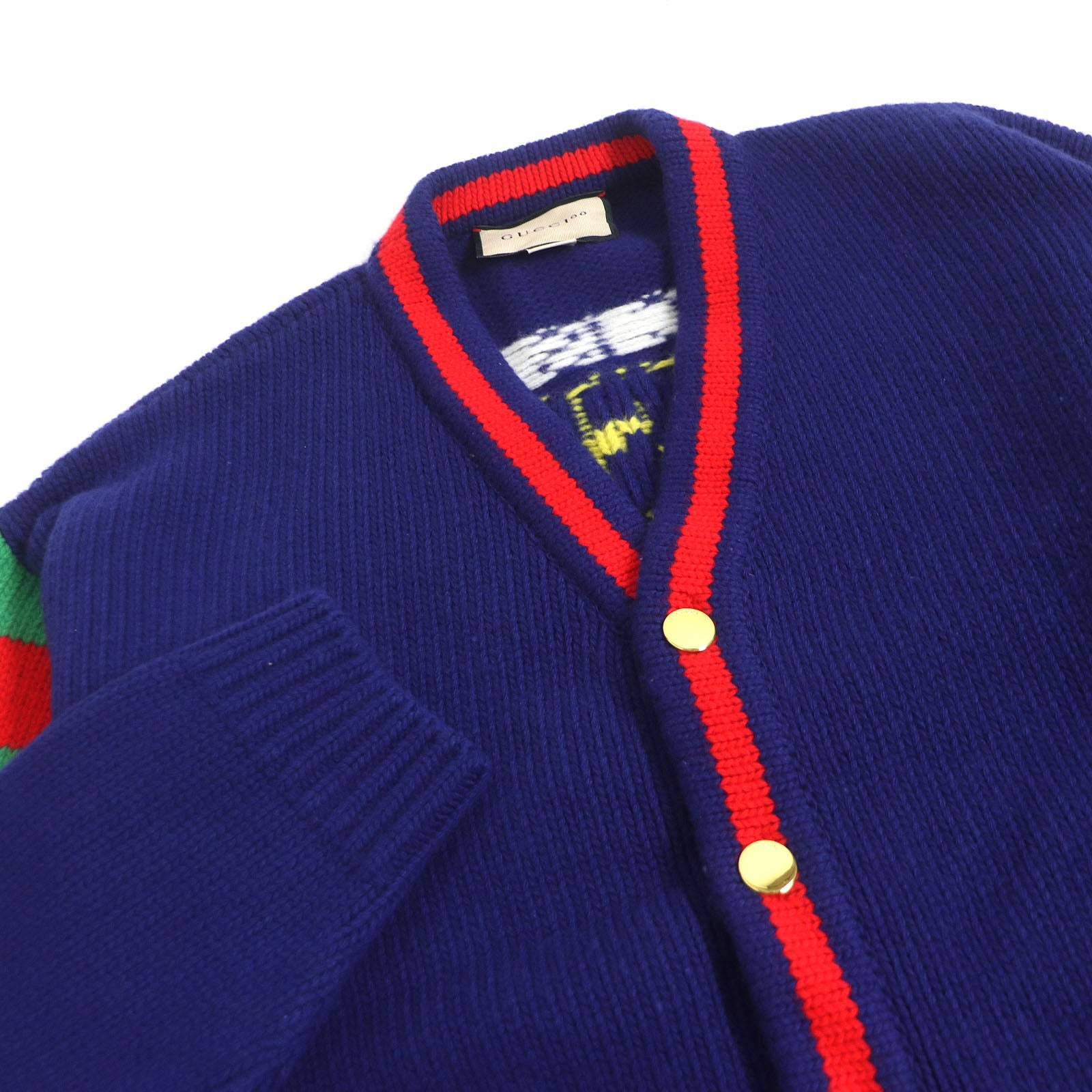 Gucci 100th Anniversary Logo Knit Cardigan