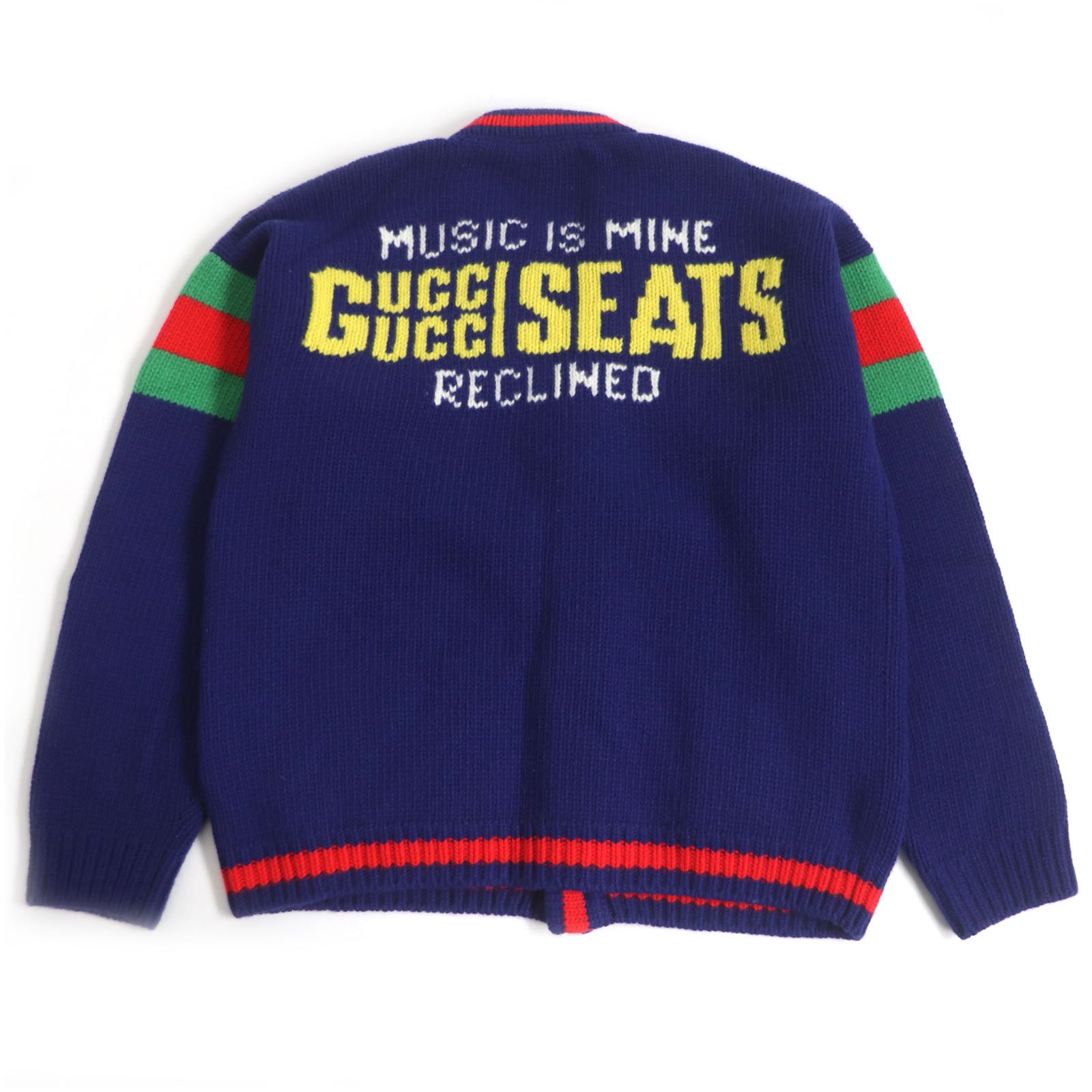 Gucci 100th Anniversary Logo Knit Cardigan