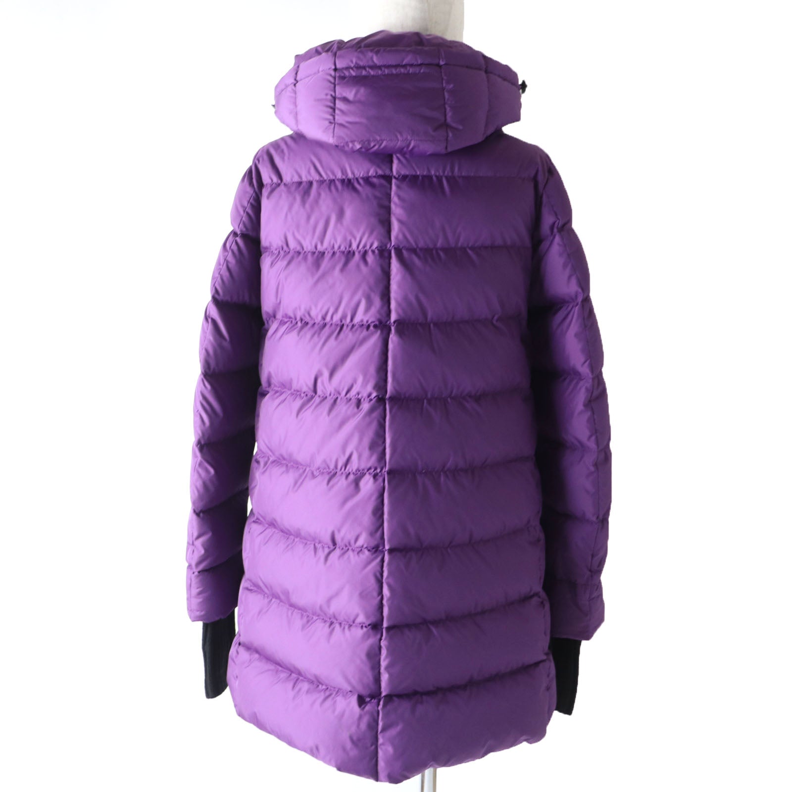 Herno PI0660D Nylon Hooded Down Coat Women