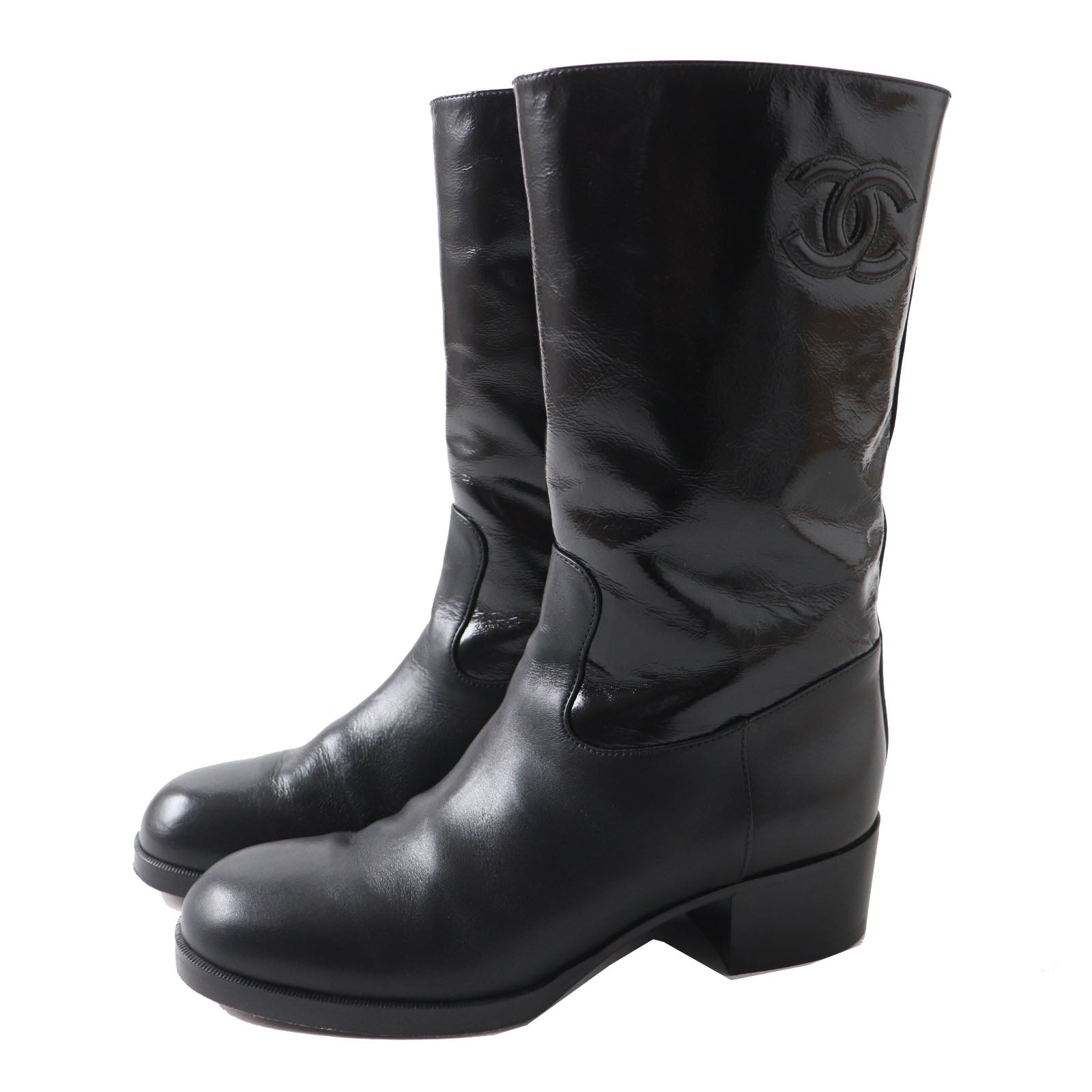 Chanel COCO Mark Medium Boots G37981