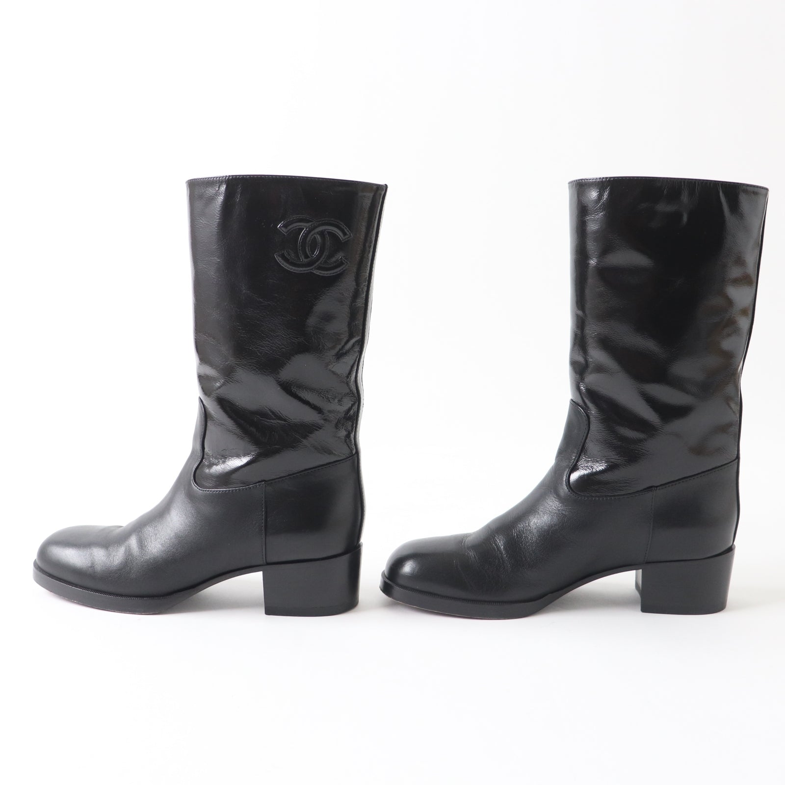 Chanel COCO Mark Medium Boots G37981