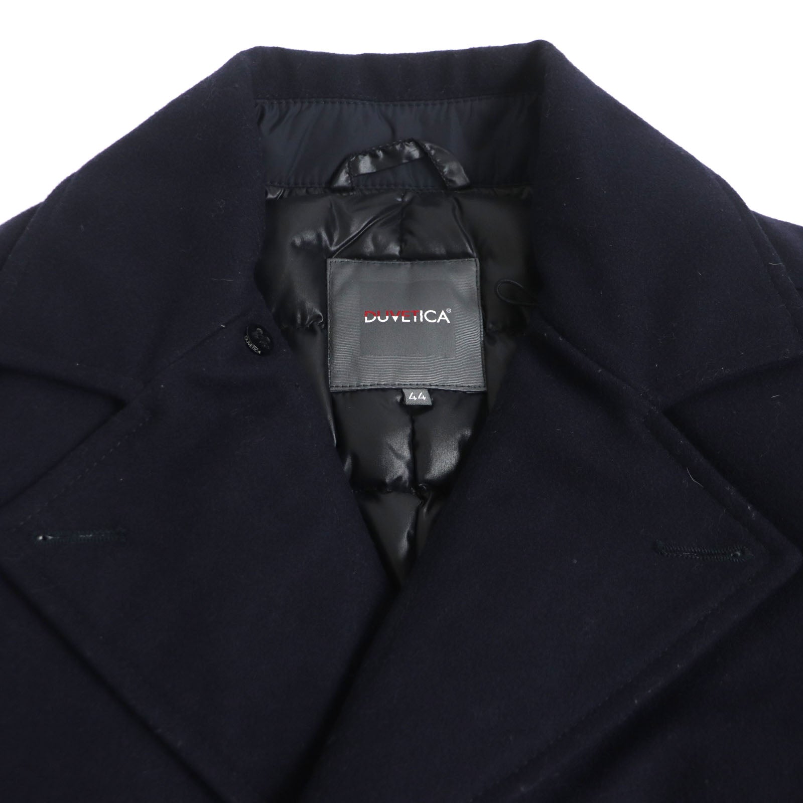 DUVETICA Wool Nylon Down Jacket Navy 44