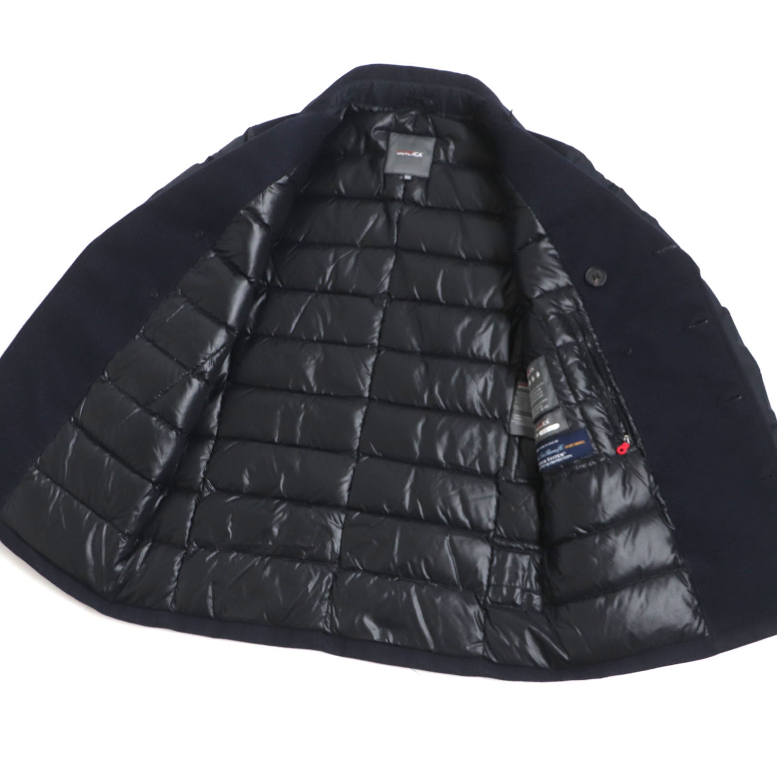 DUVETICA Wool Nylon Down Jacket Navy 44