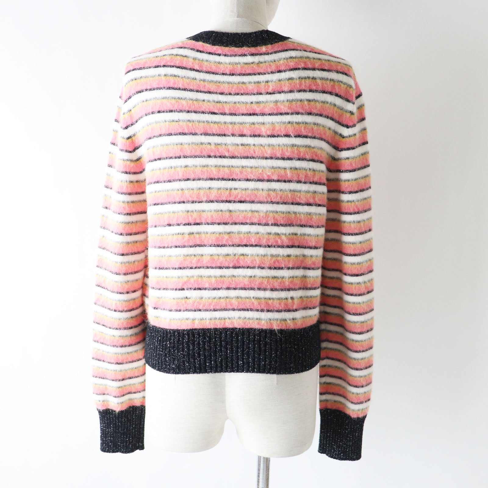 Chanel Alpaca Cotton Knit Pullover 38 Women