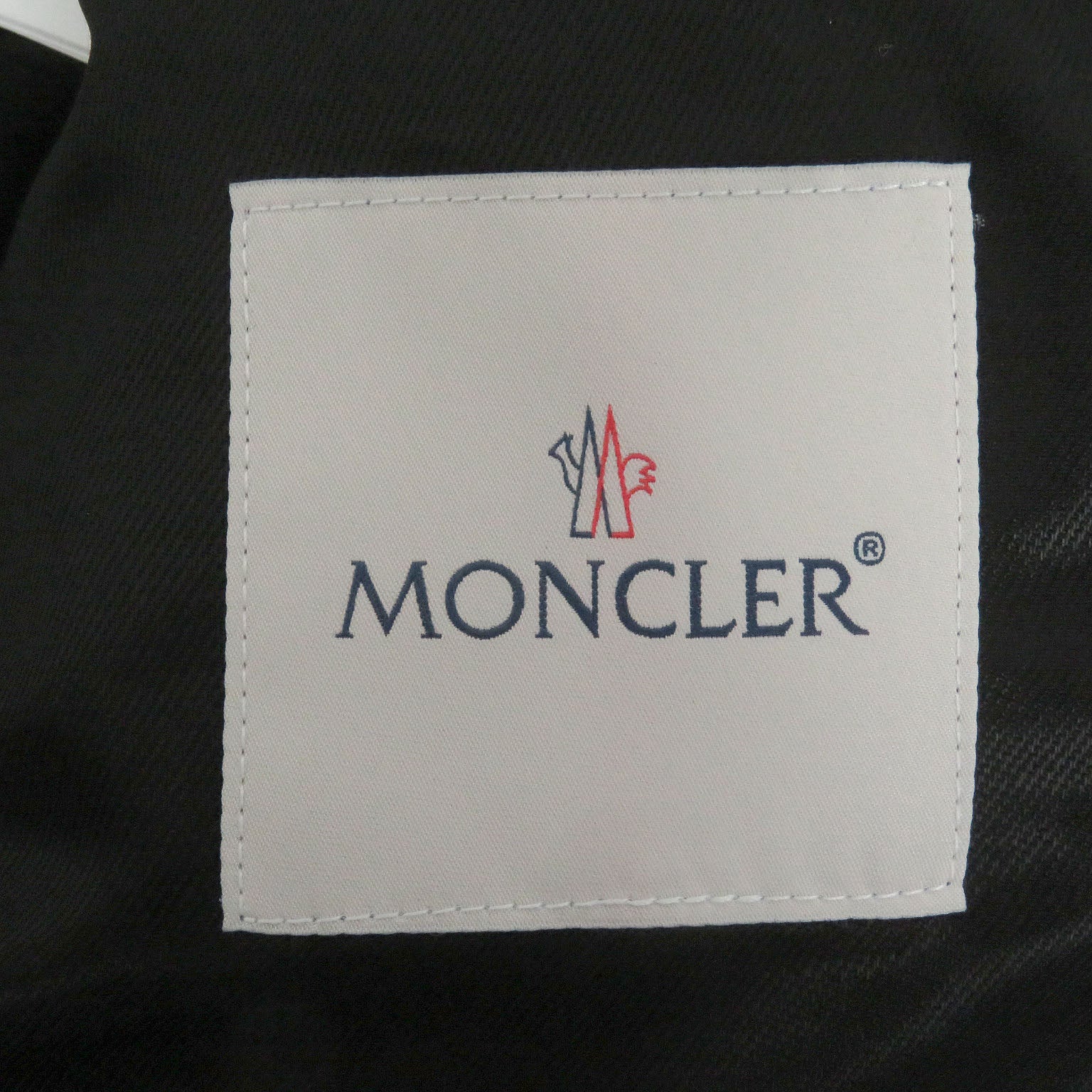 Moncler Dwayne Cyclone Leather Jacket Black 36