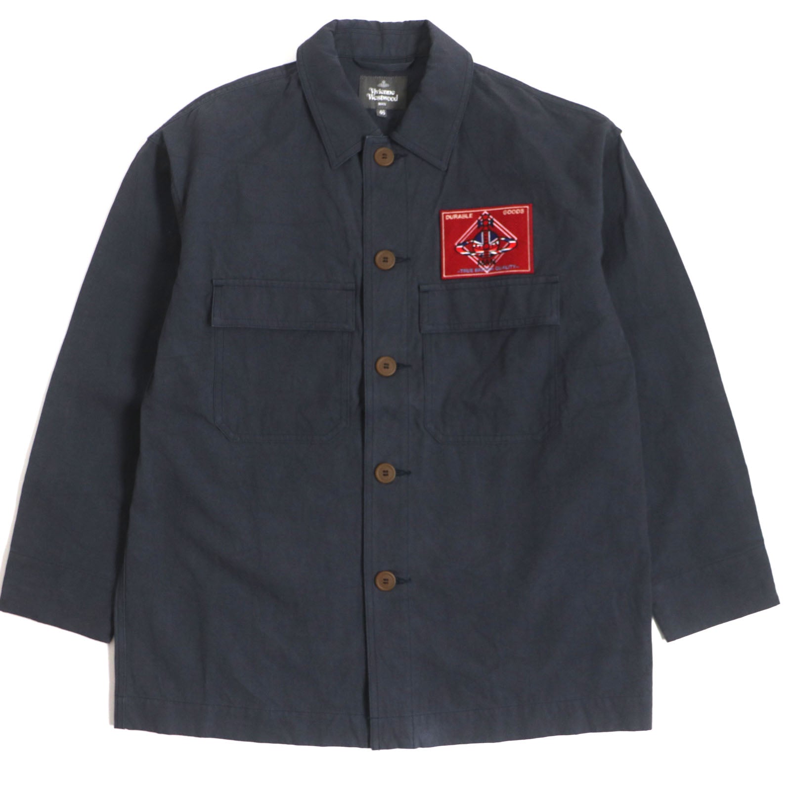 Vivienne Westwood Cotton Work Shirt with Orb Patch