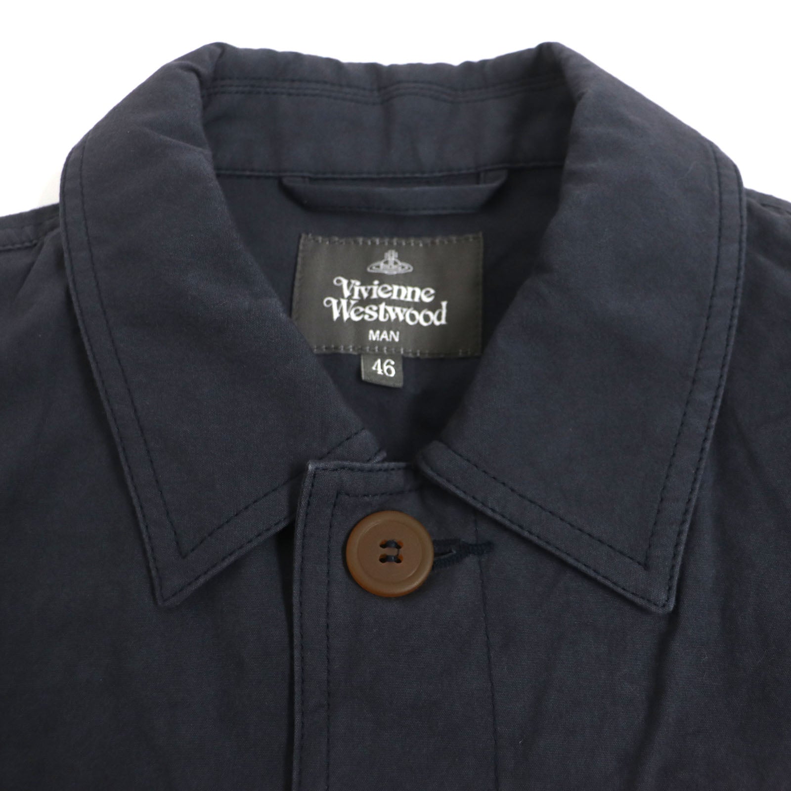 Vivienne Westwood Cotton Work Shirt with Orb Patch