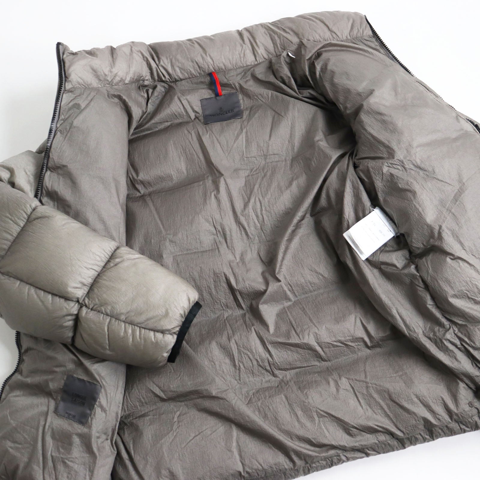 Moncler CEVENNE Nylon Down Jacket Beige