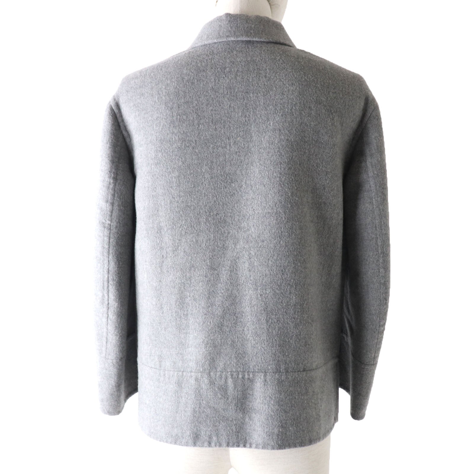 Loro Piana Cashmere Tailored Jacket Gray Women