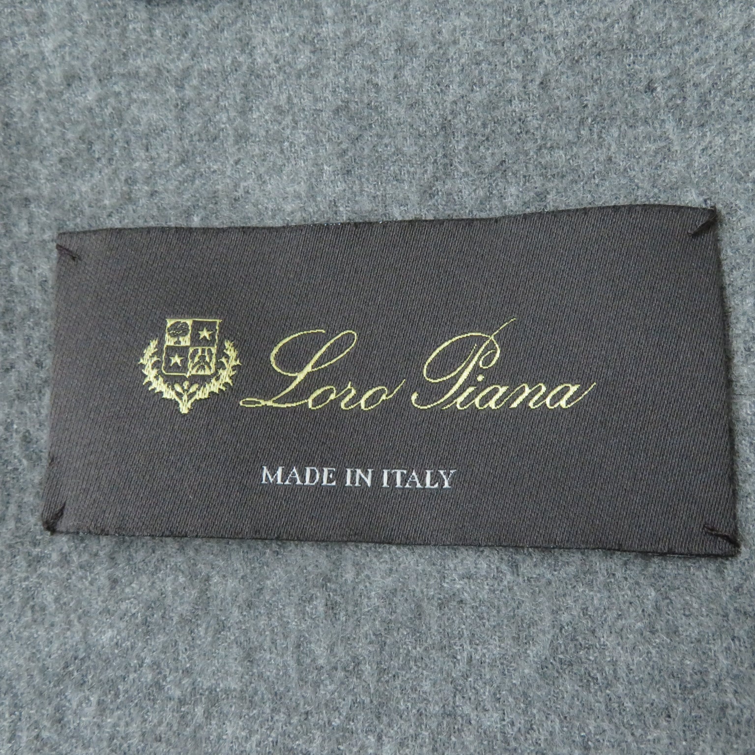 Loro Piana Cashmere Tailored Jacket Gray Women