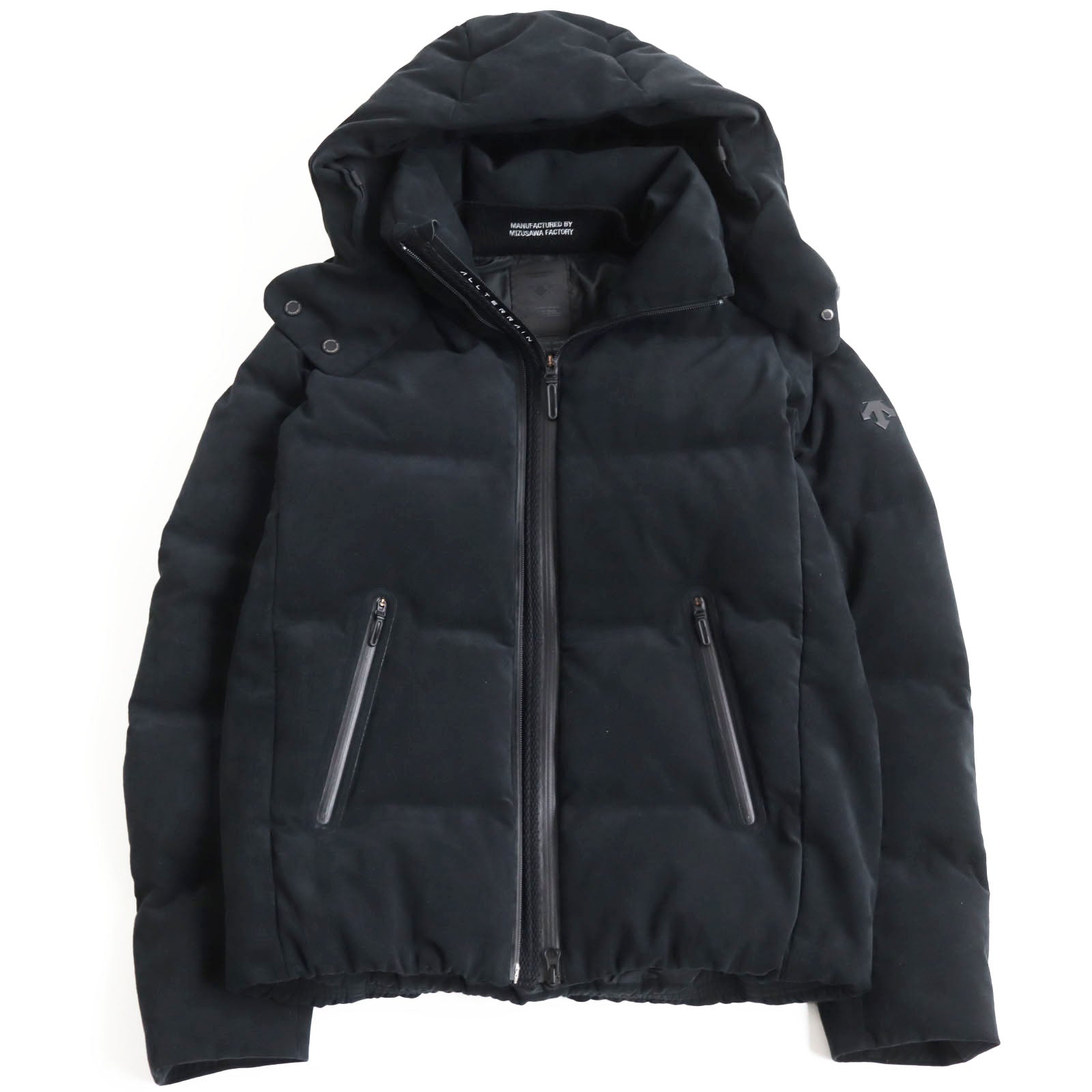 DESCENTE Mizusawa Down Jacket Black S