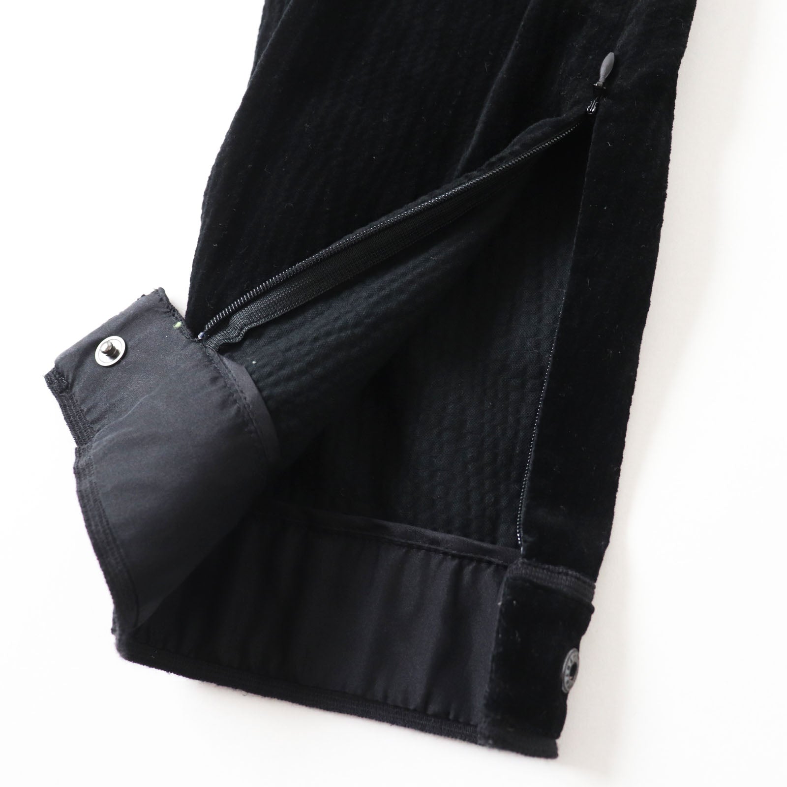 Chanel Velour Pants Black 34 Women