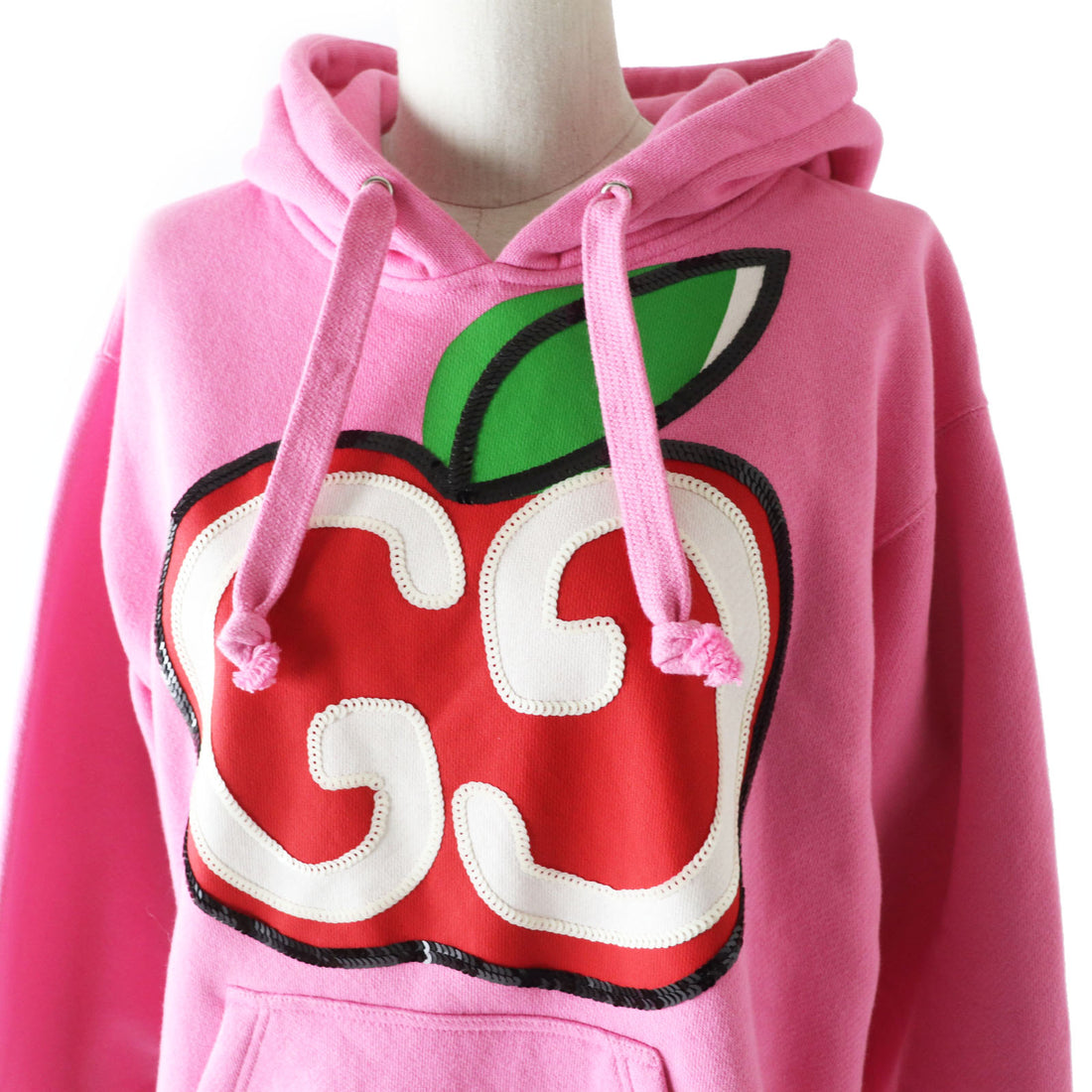 Gucci Sequined Apple GG Hoodie XXS