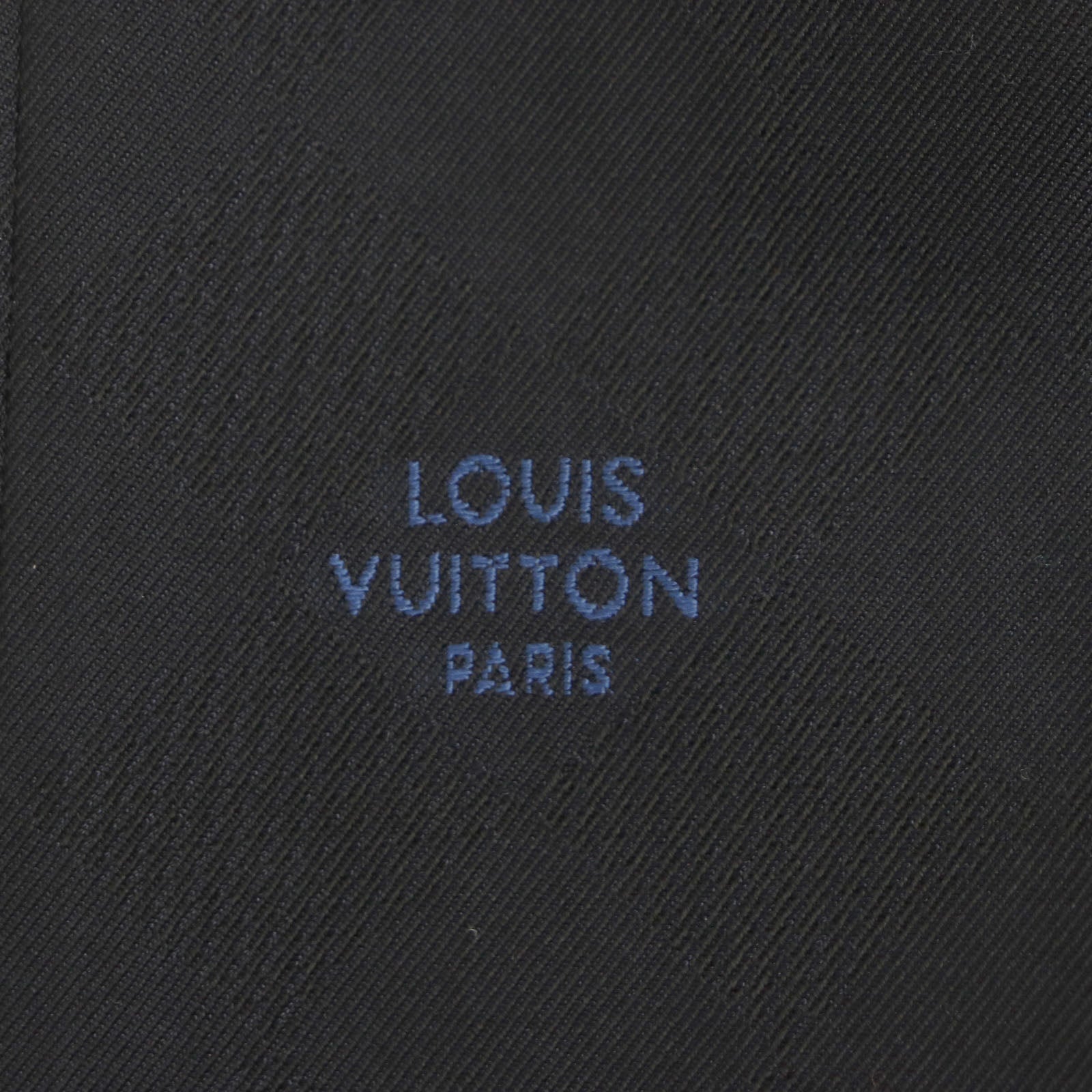 Louis Vuitton Wool Cotton Tailored Shorts Navy 36