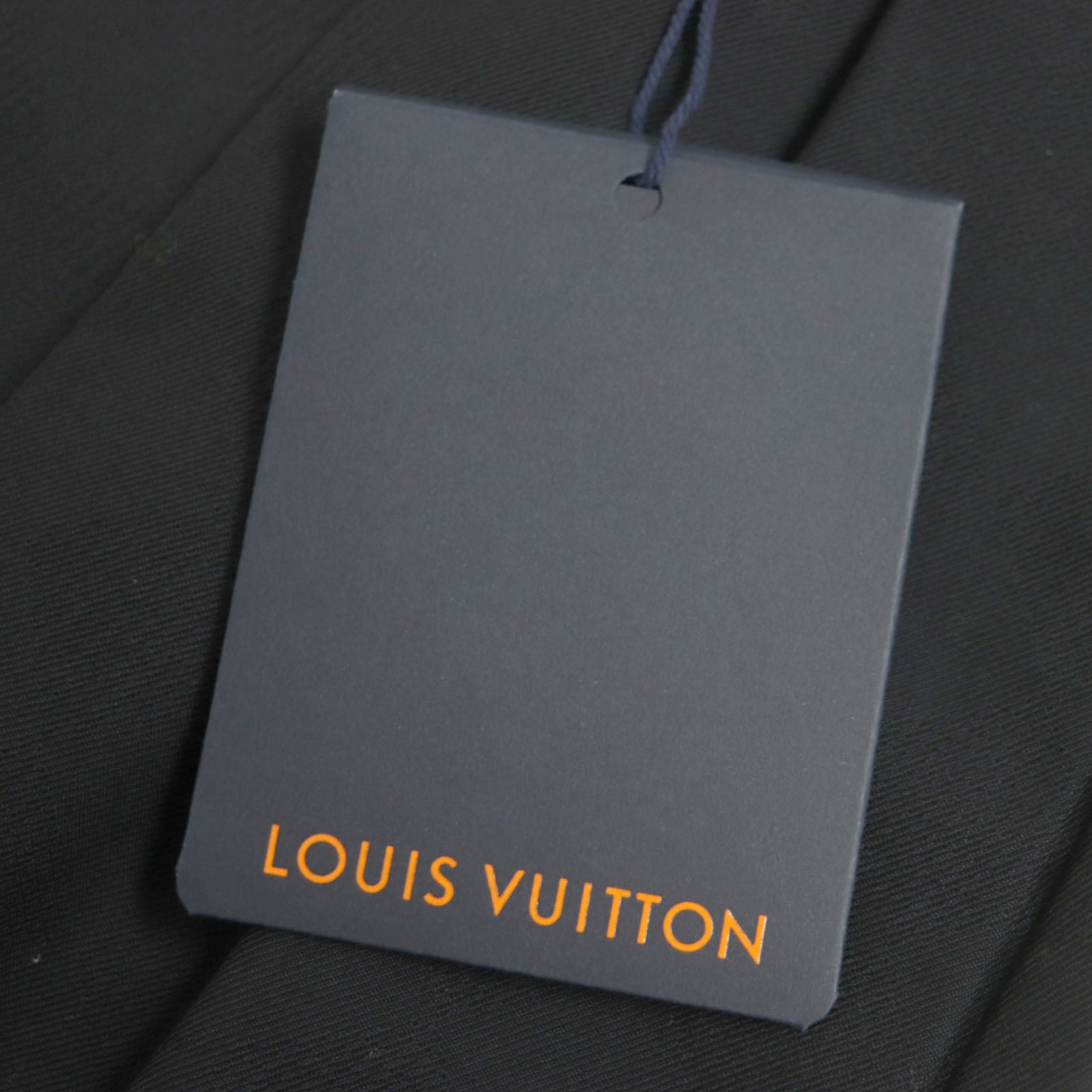 Louis Vuitton Wool Cotton Tailored Shorts Navy 36